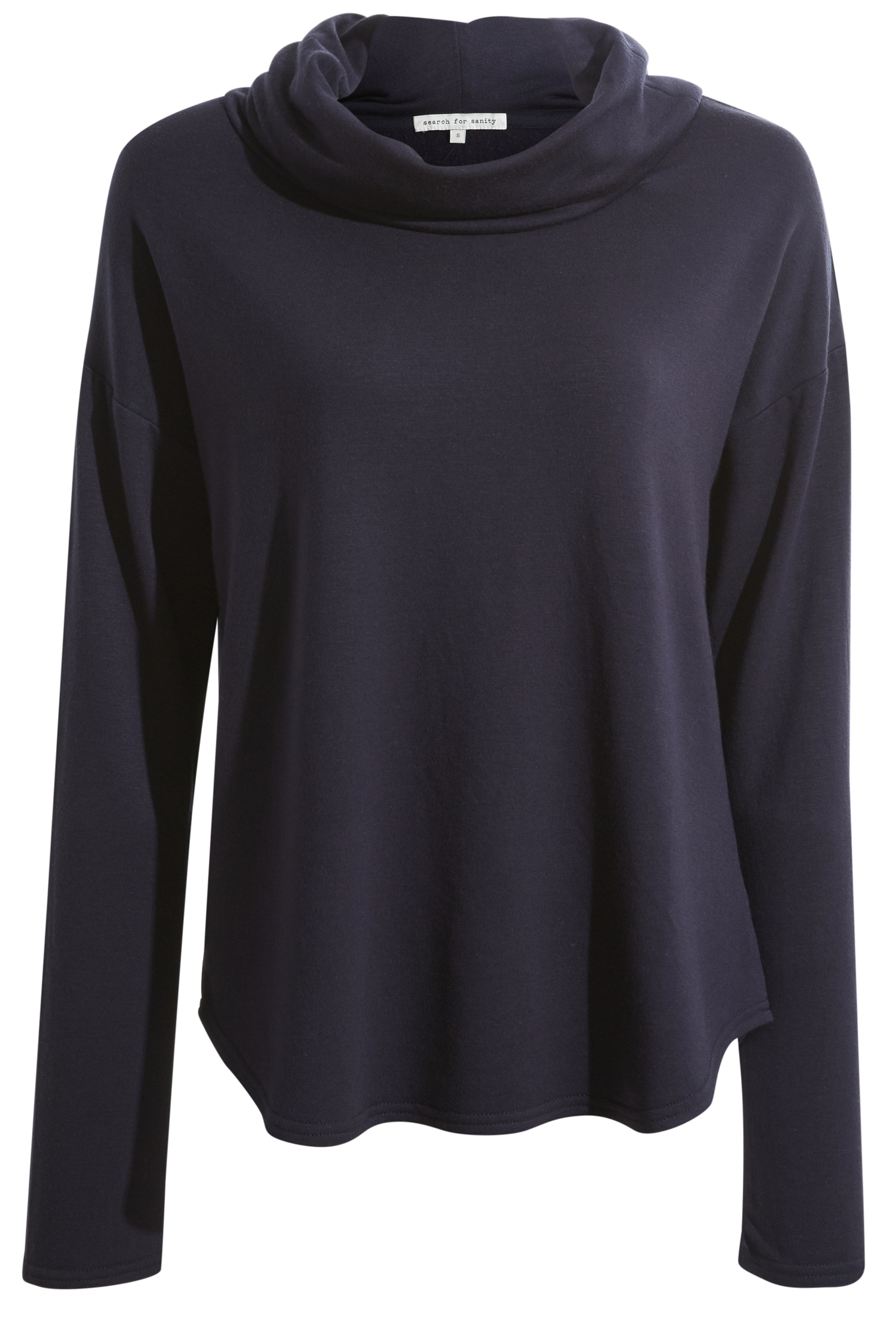 Super Soft Cowl Neck Long Sleeve Top