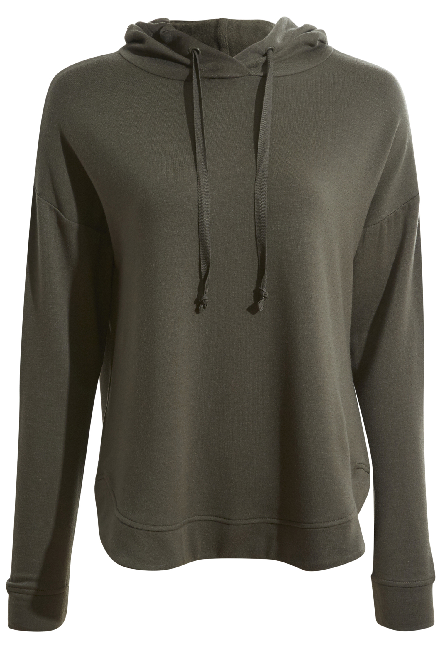 Super Soft Shirttail Hem Hoodie