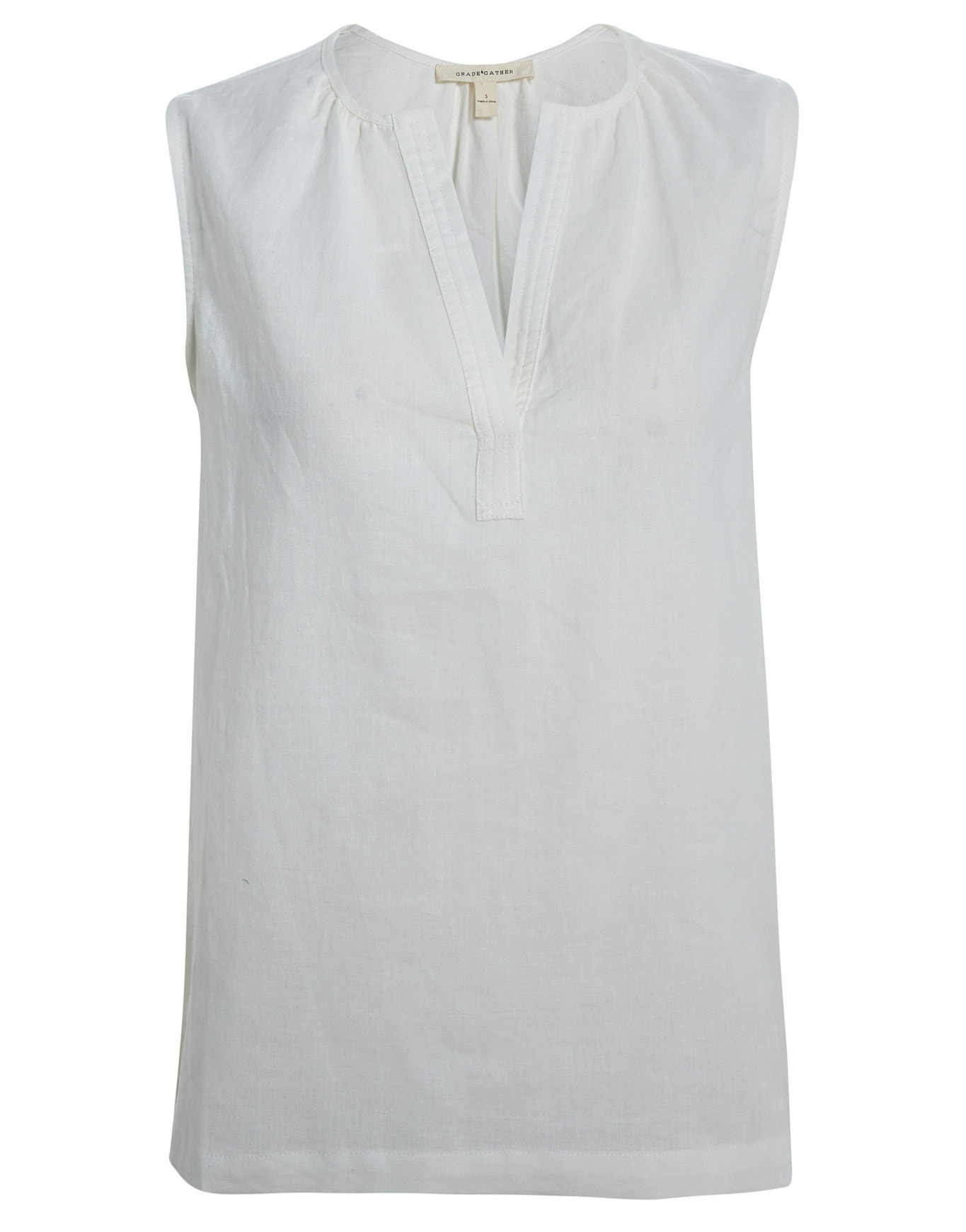 Relaxed Split Neck Tank