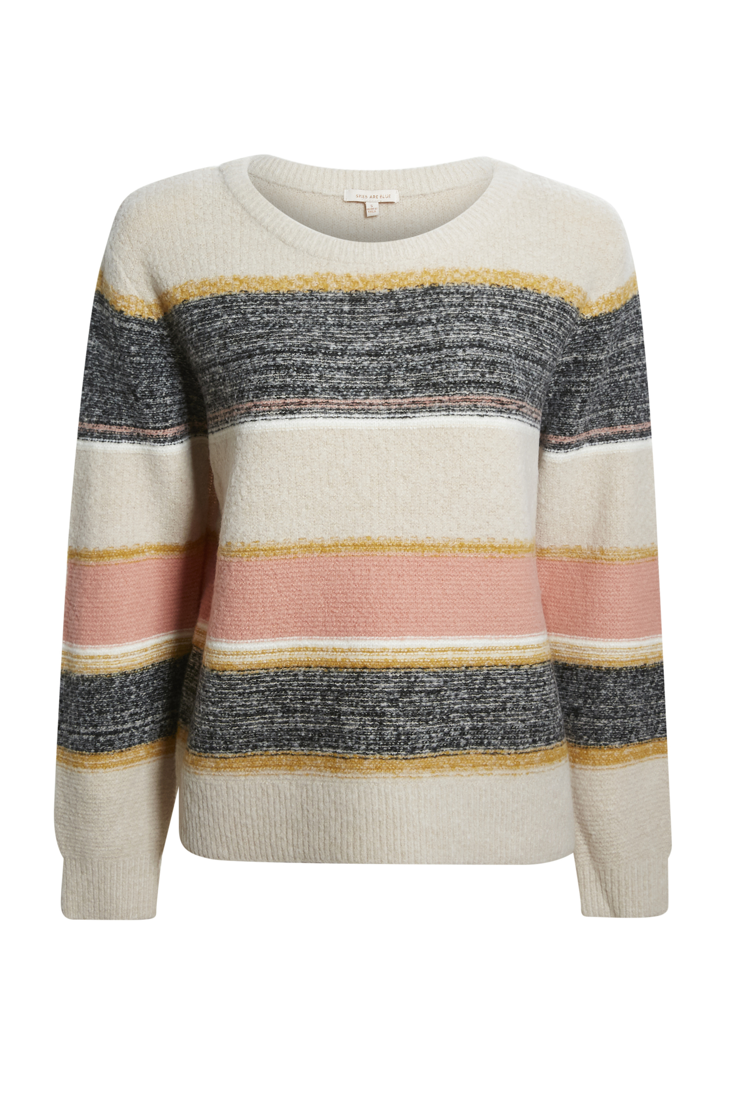 Multi Stripe Knit Sweater