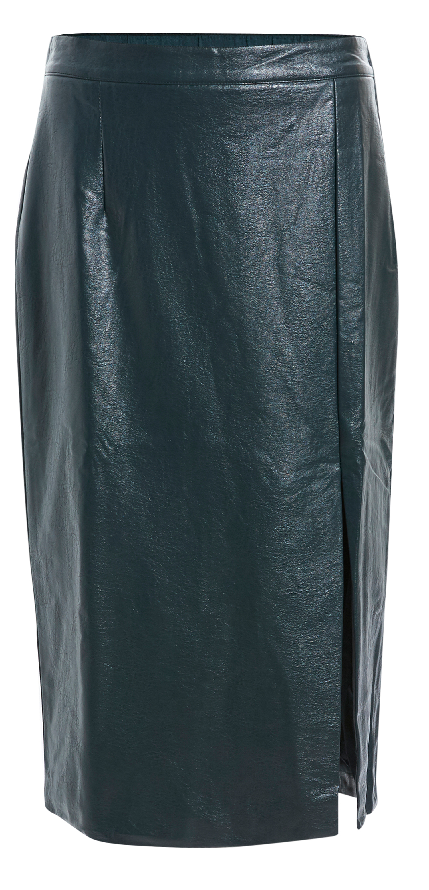 Faux Leather Pencil Skirt