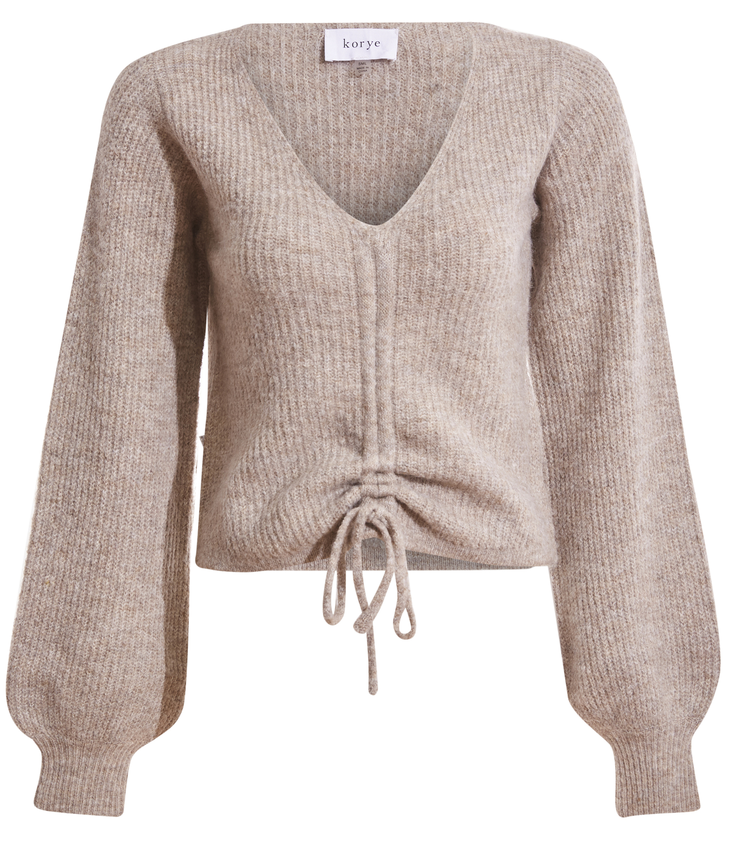 Drawstring Ruched Top