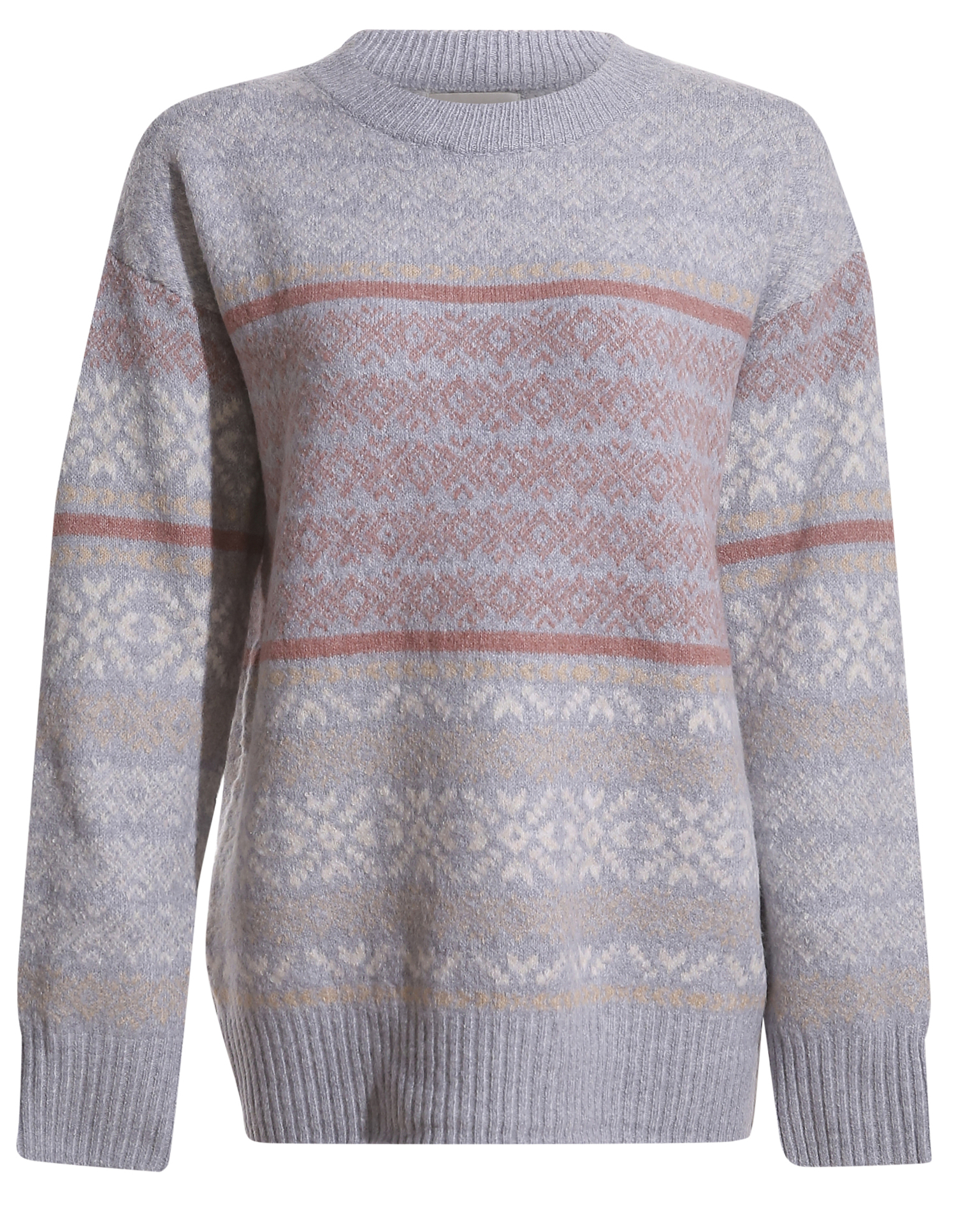 Novelty Multi-Colored Printed Sweater