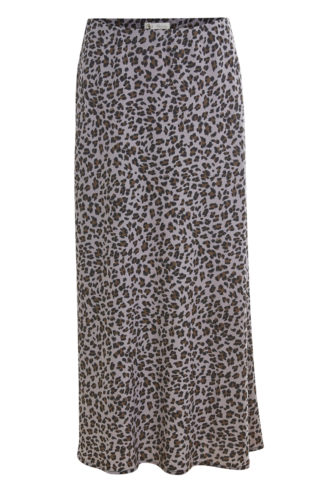 Animal Print Midi Skirt