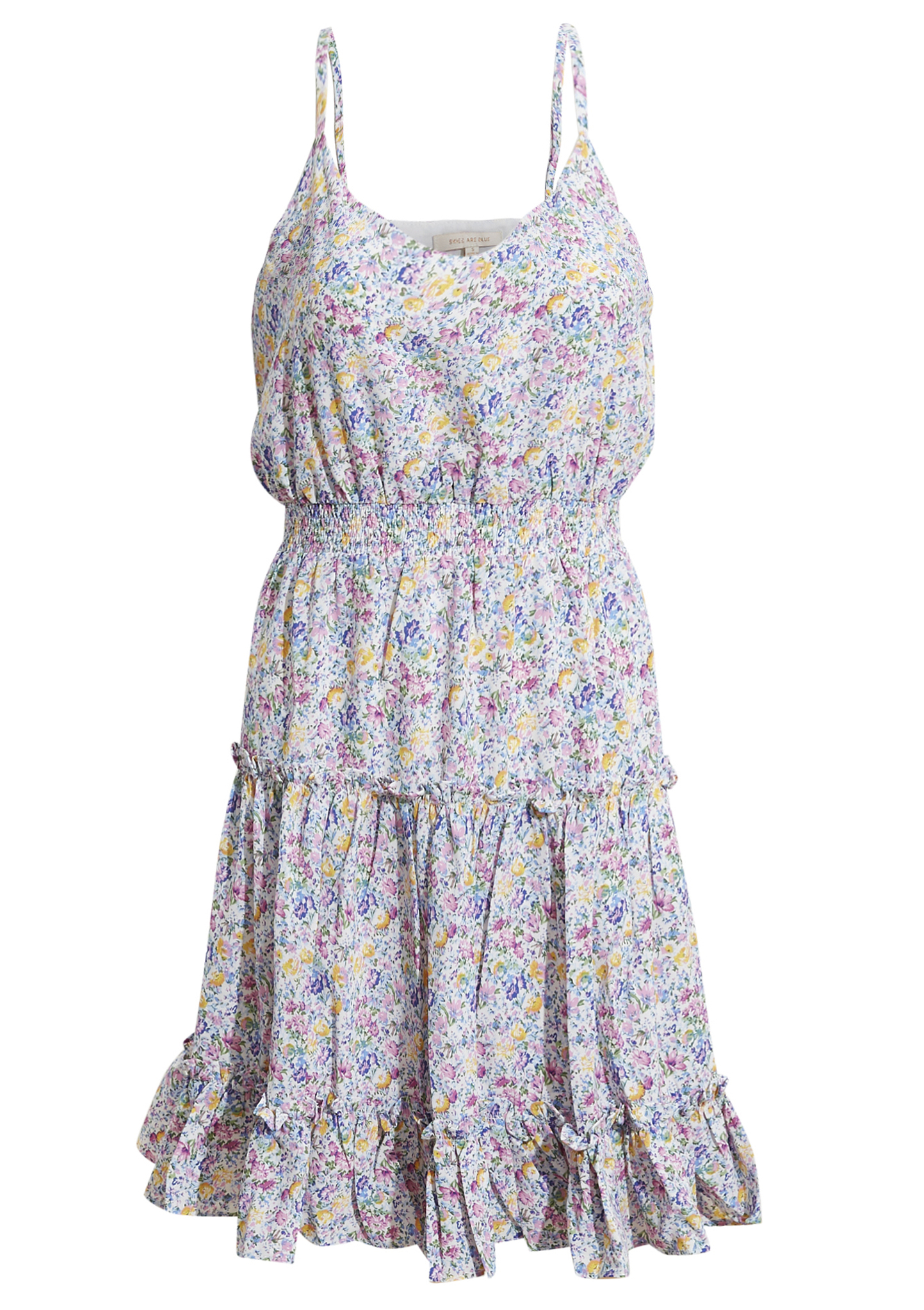 Floral Print Sleeveless Dress