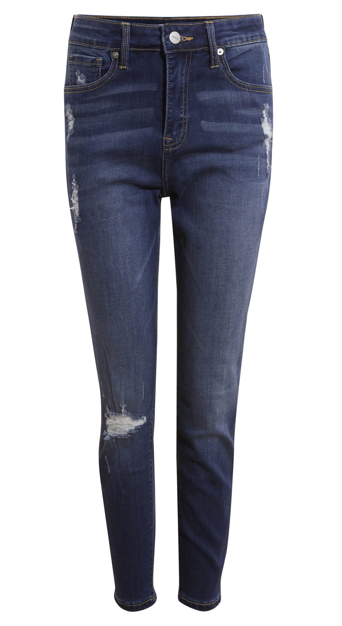 Ceros High Rise Crop Denim