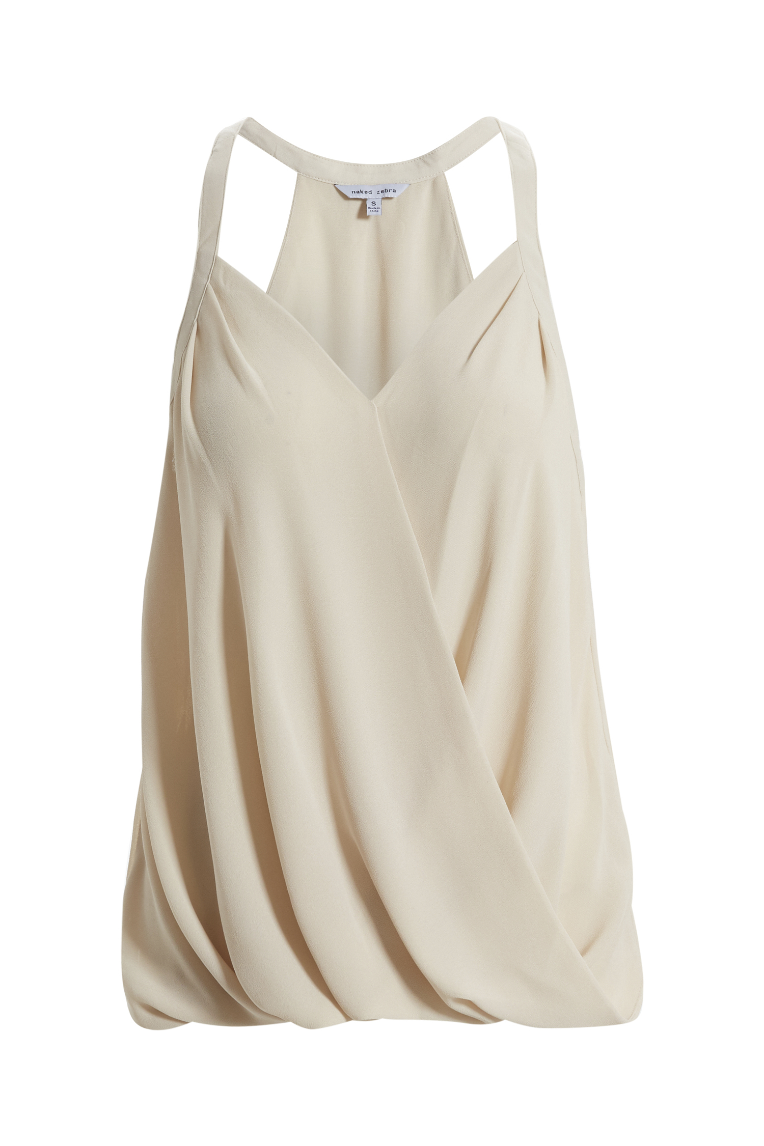 Surplice Halter Style Blouse