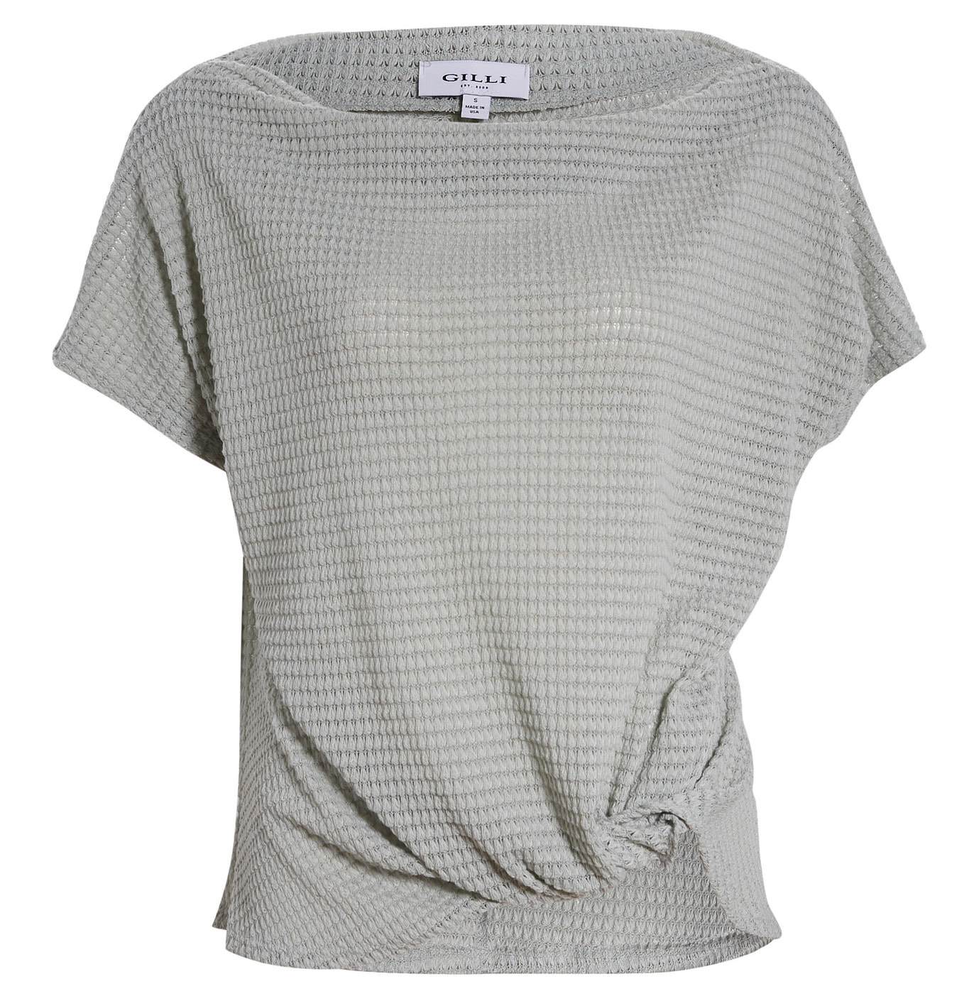 Boatneck Twist Top