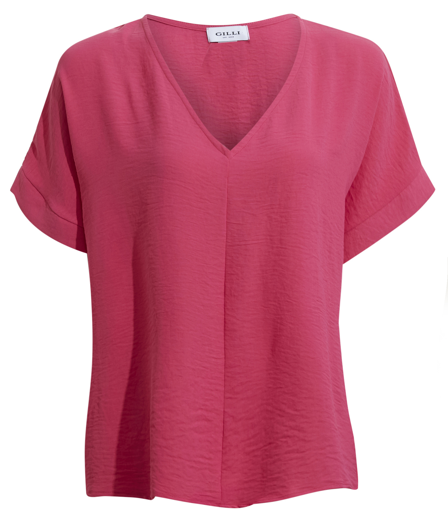 Dolman Sleeve V-neck Top
