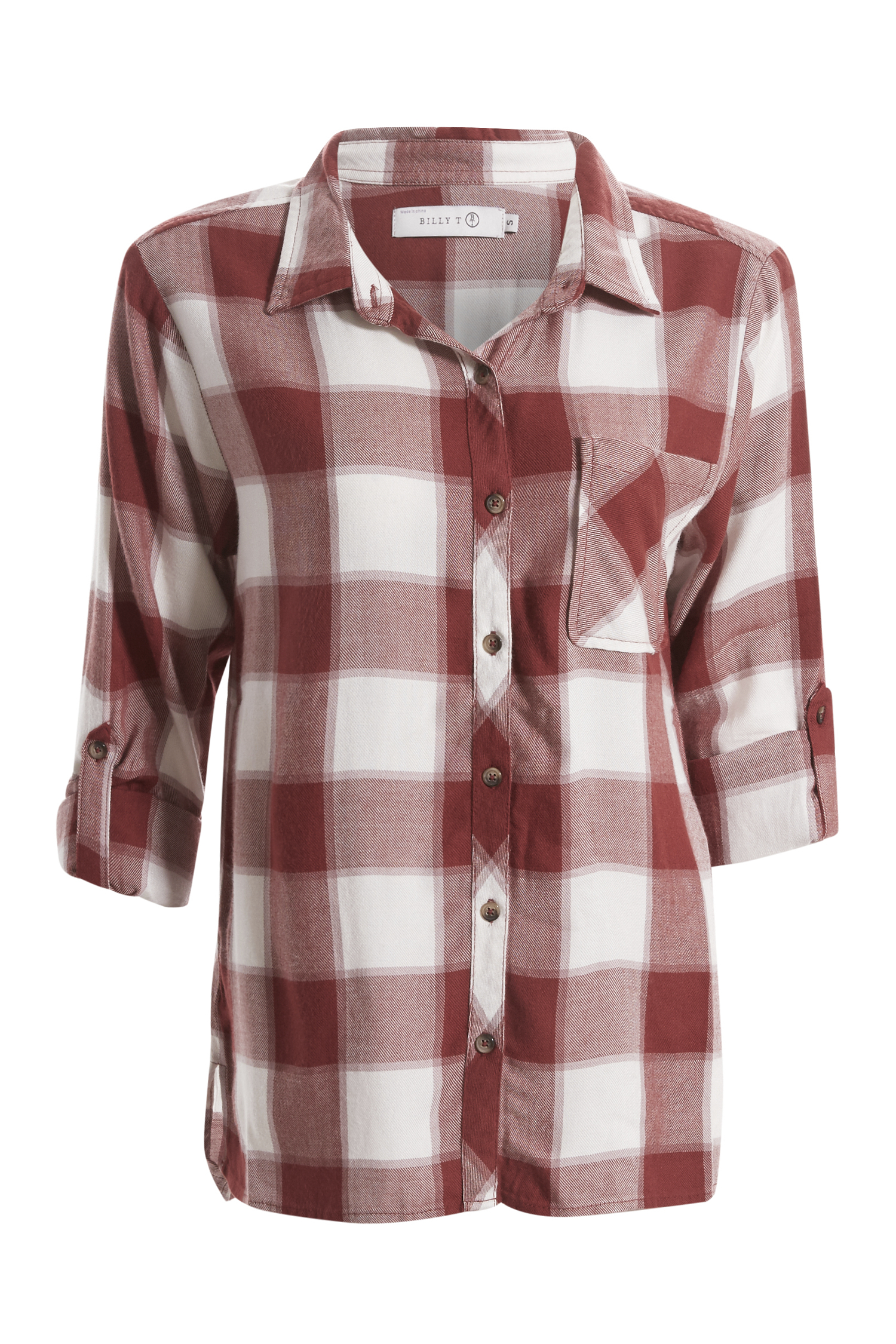 Plaid Print Shirt