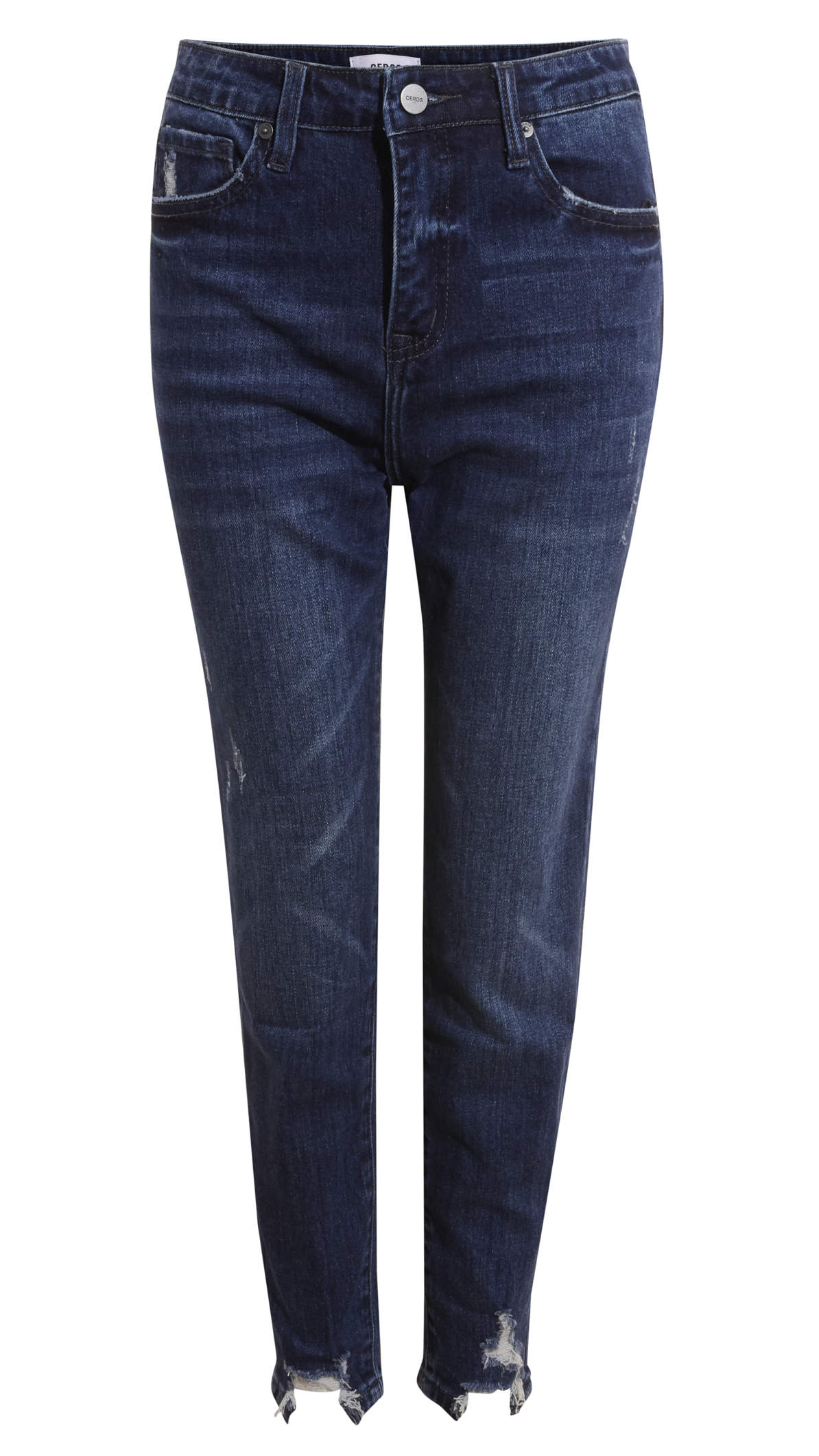 Ceros Denim High Rise Crop