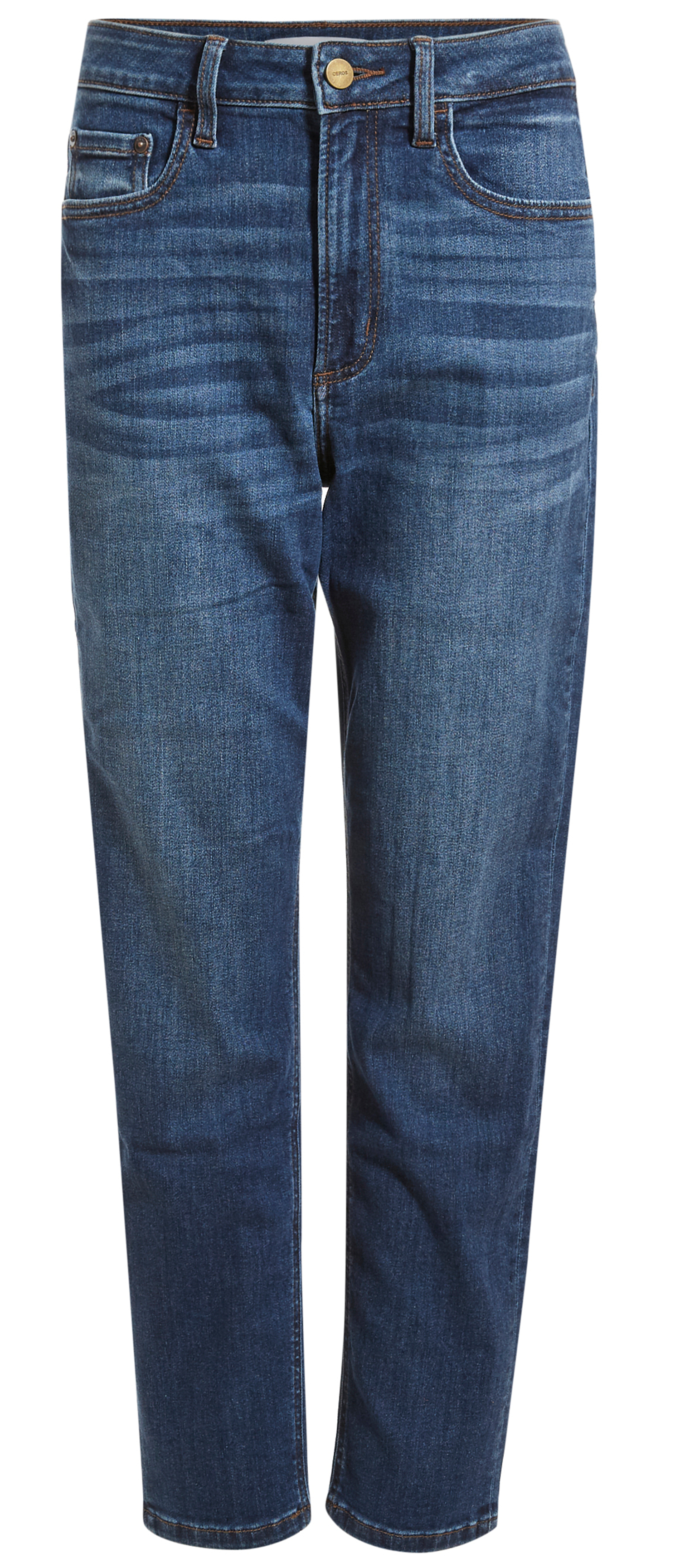 Ceros Jeans High Rise Straight Leg