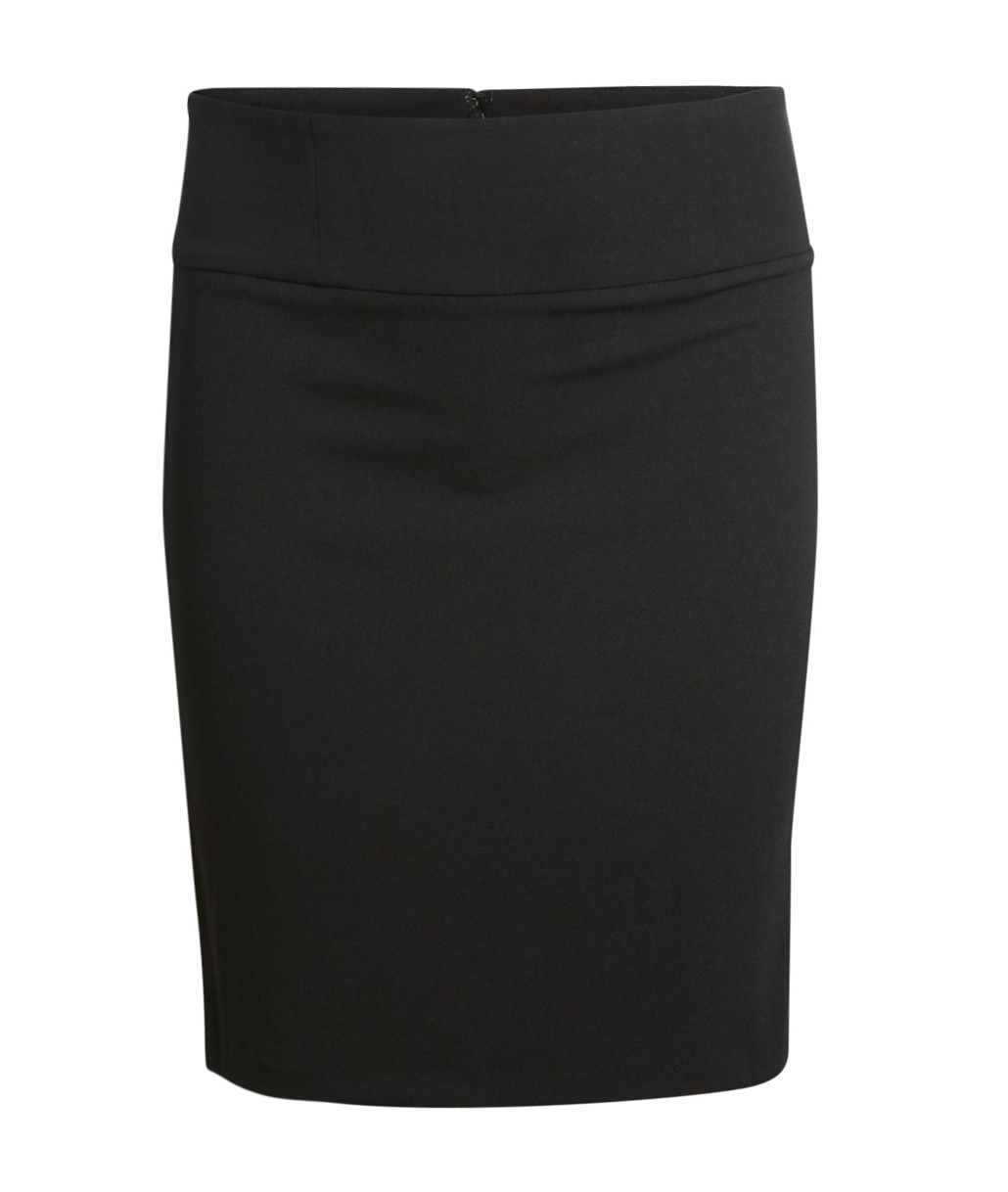 Crepe Pencil Skirt