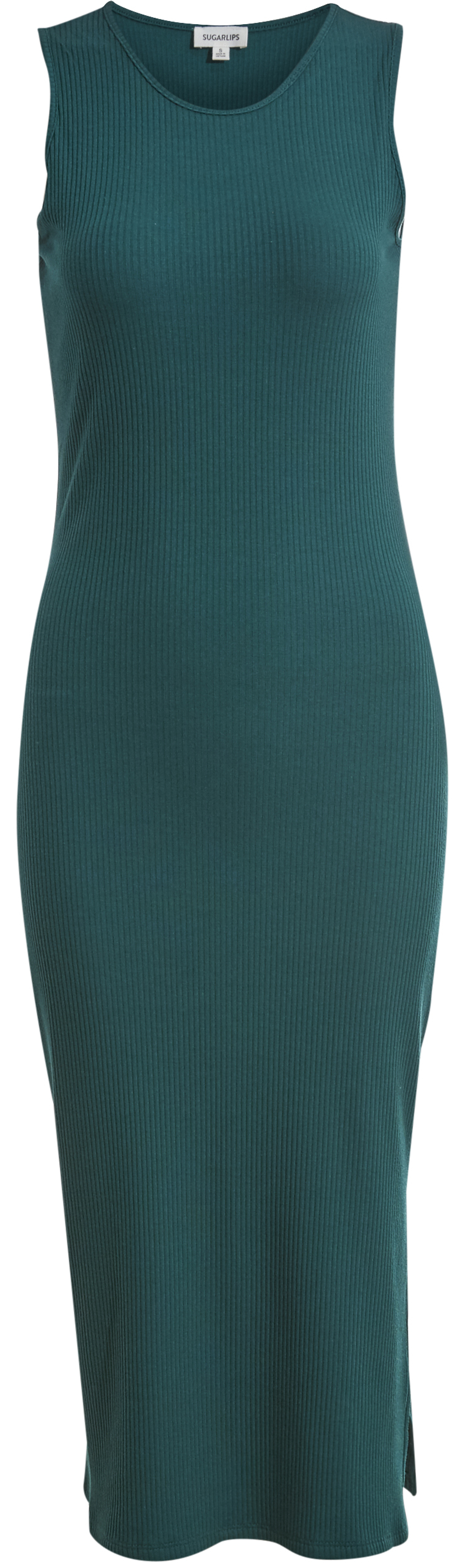 Ribbed Tank Midi Dress