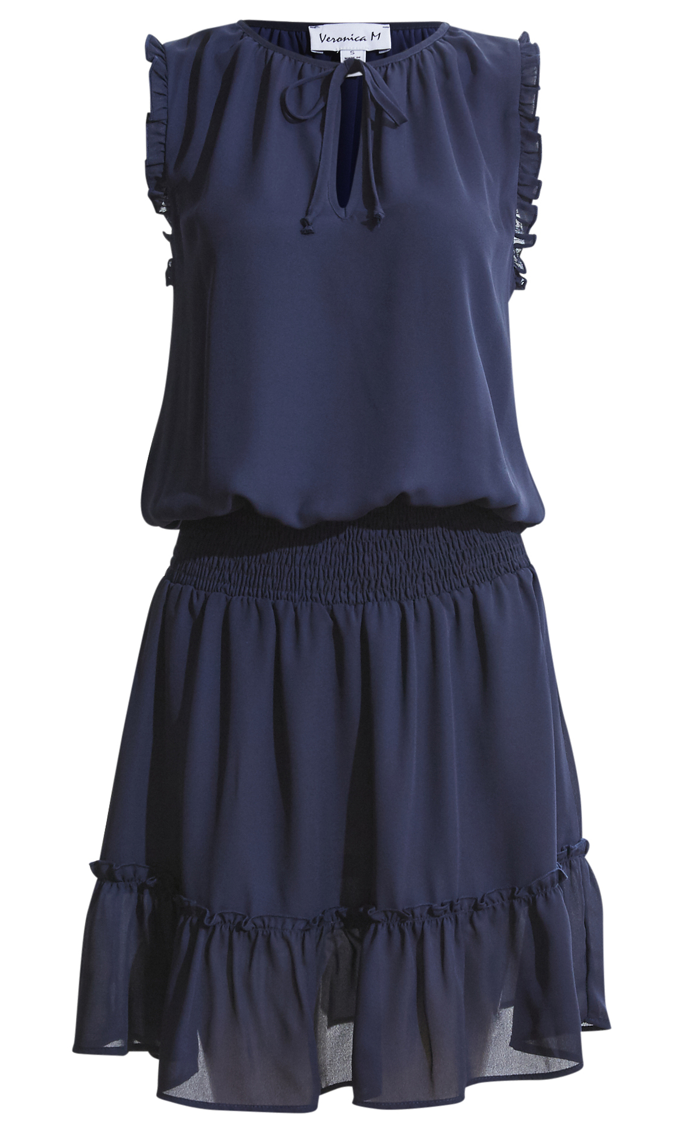 Veronica M Sleeveless Chiffon Dress