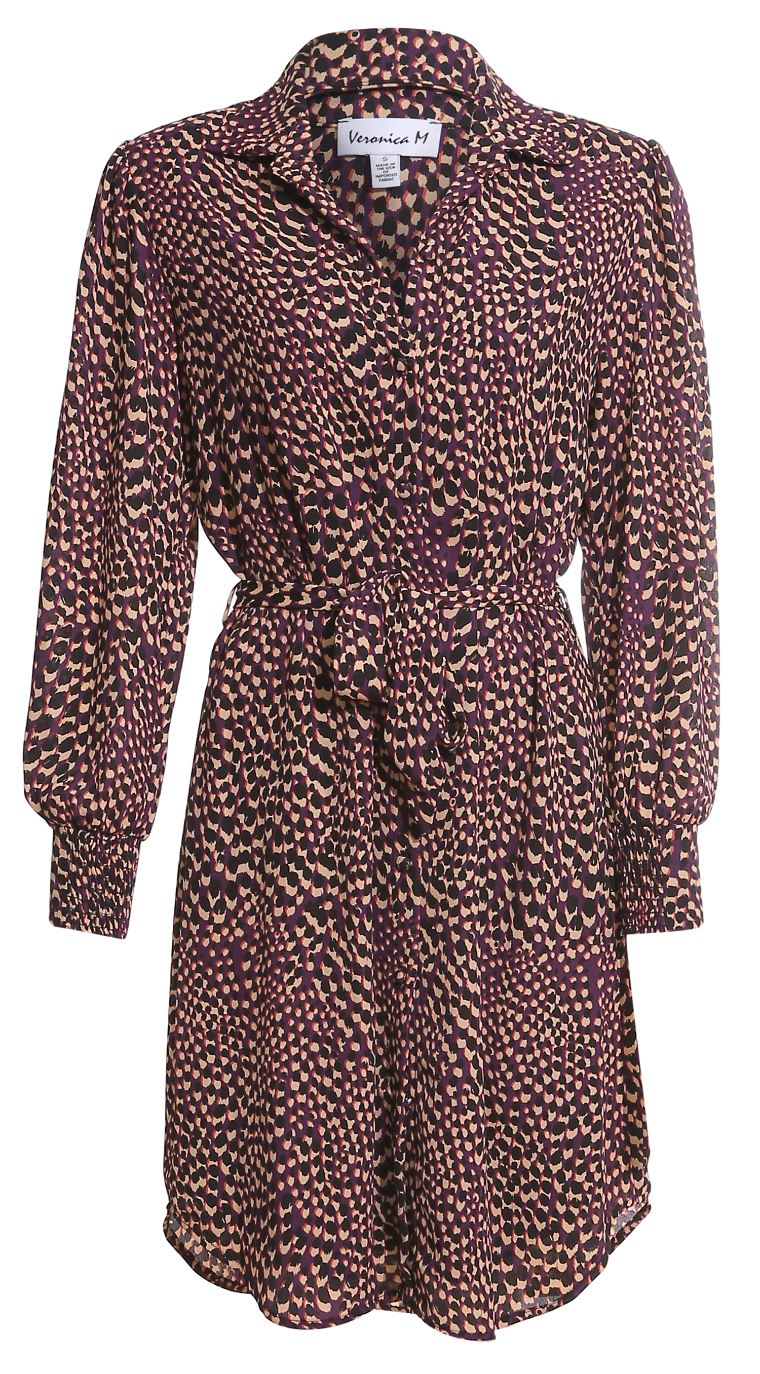 Veronica M	 Button Shirt Dress