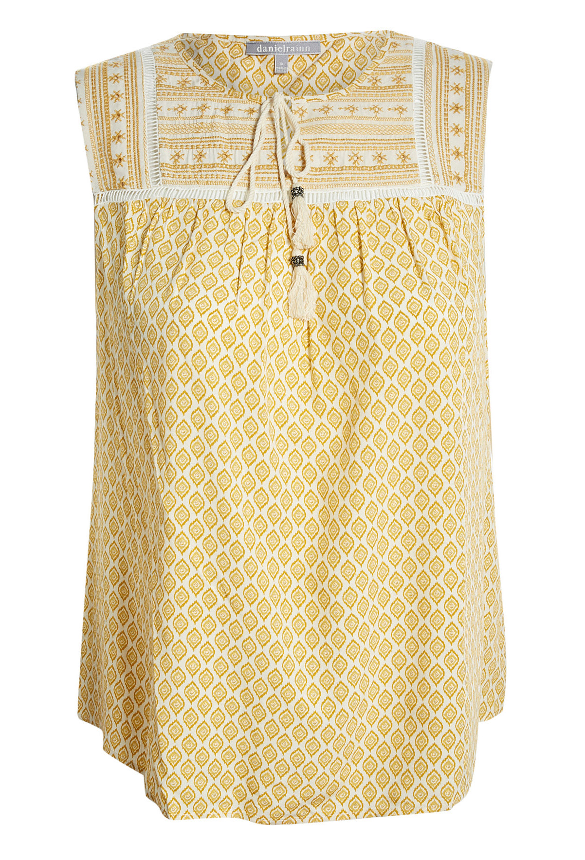 Daniel Rainn Split Neck top