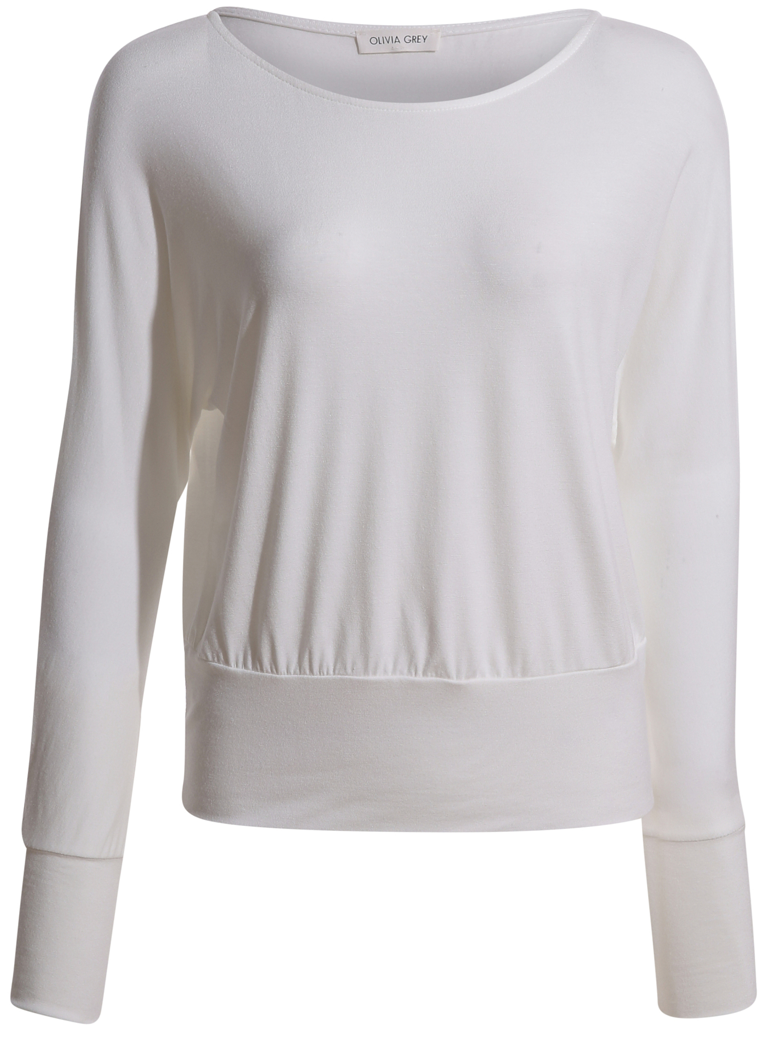 Banded Long Sleeve Top