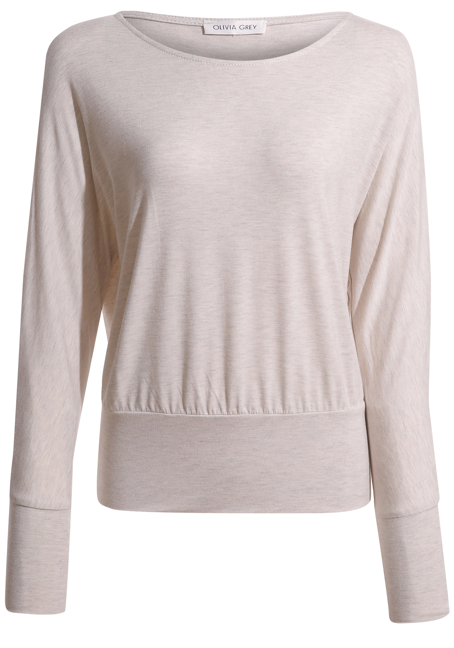 Banded Long Sleeve Top