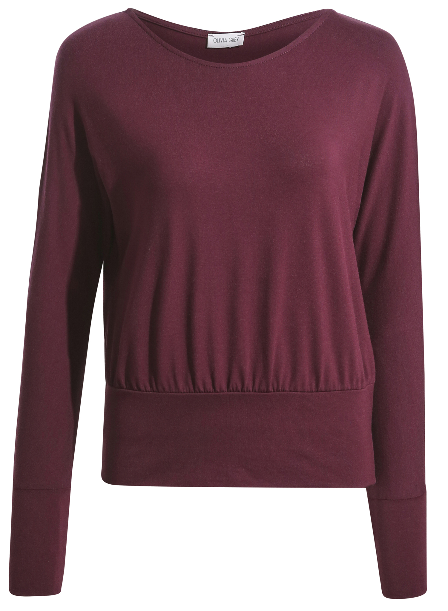 Banded Long Sleeve Top