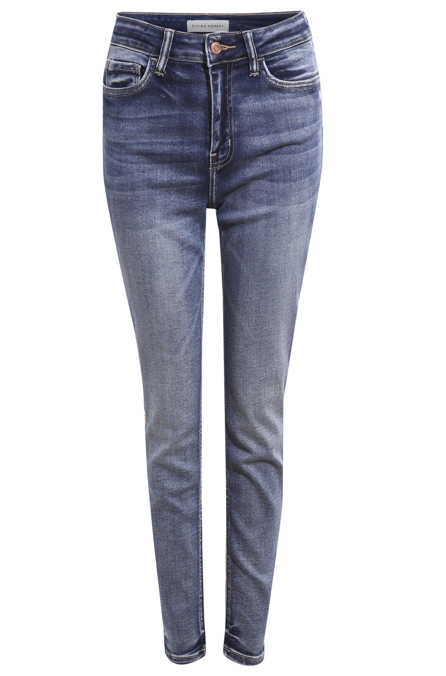 Super High Rise Ankle Denim