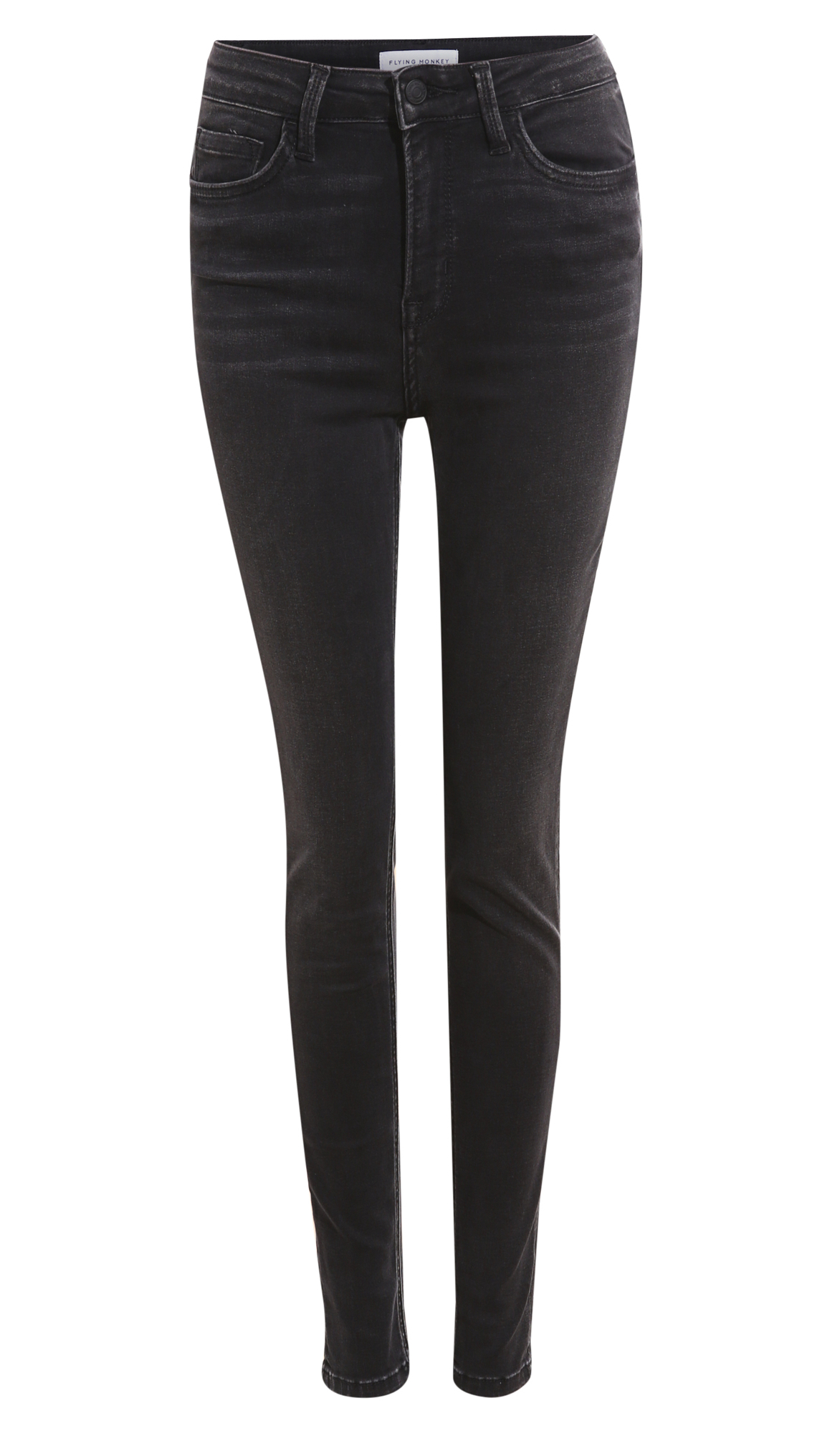 High Rise Stretch Denim