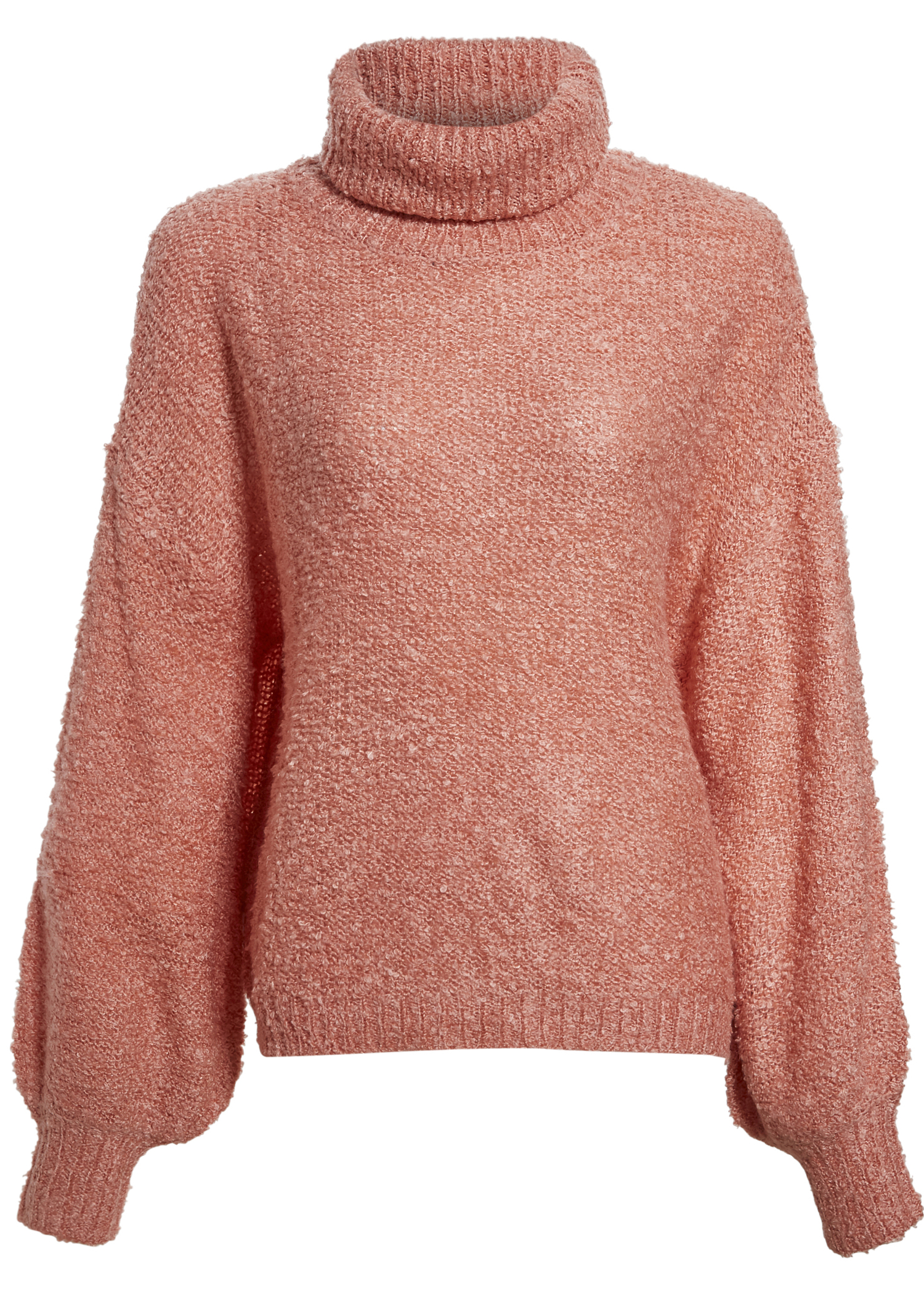 Turtleneck Textured Sweater