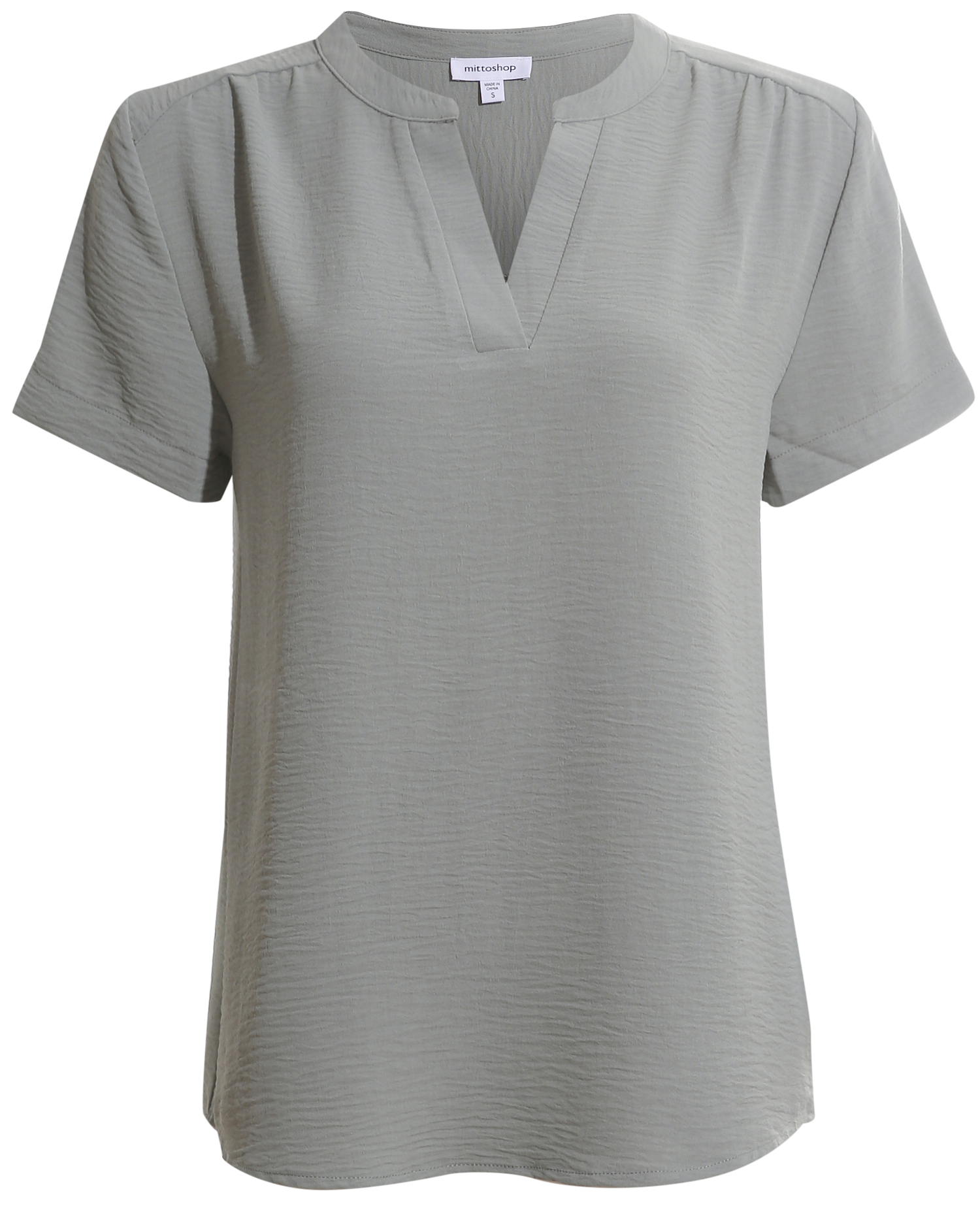 Short Sleeve V-Neck