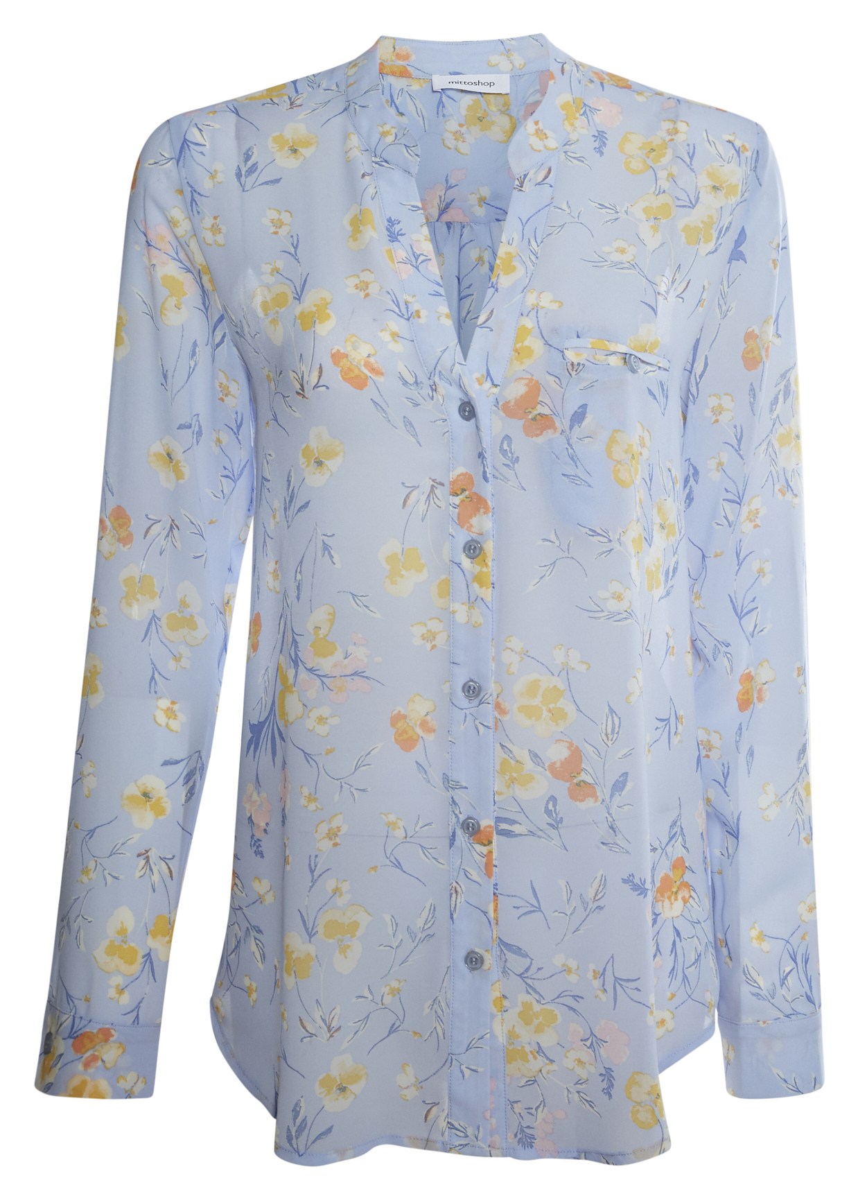 Floral Print Button Down