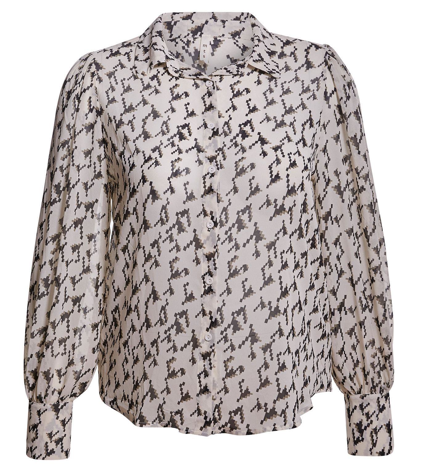 Geo Print Blouse