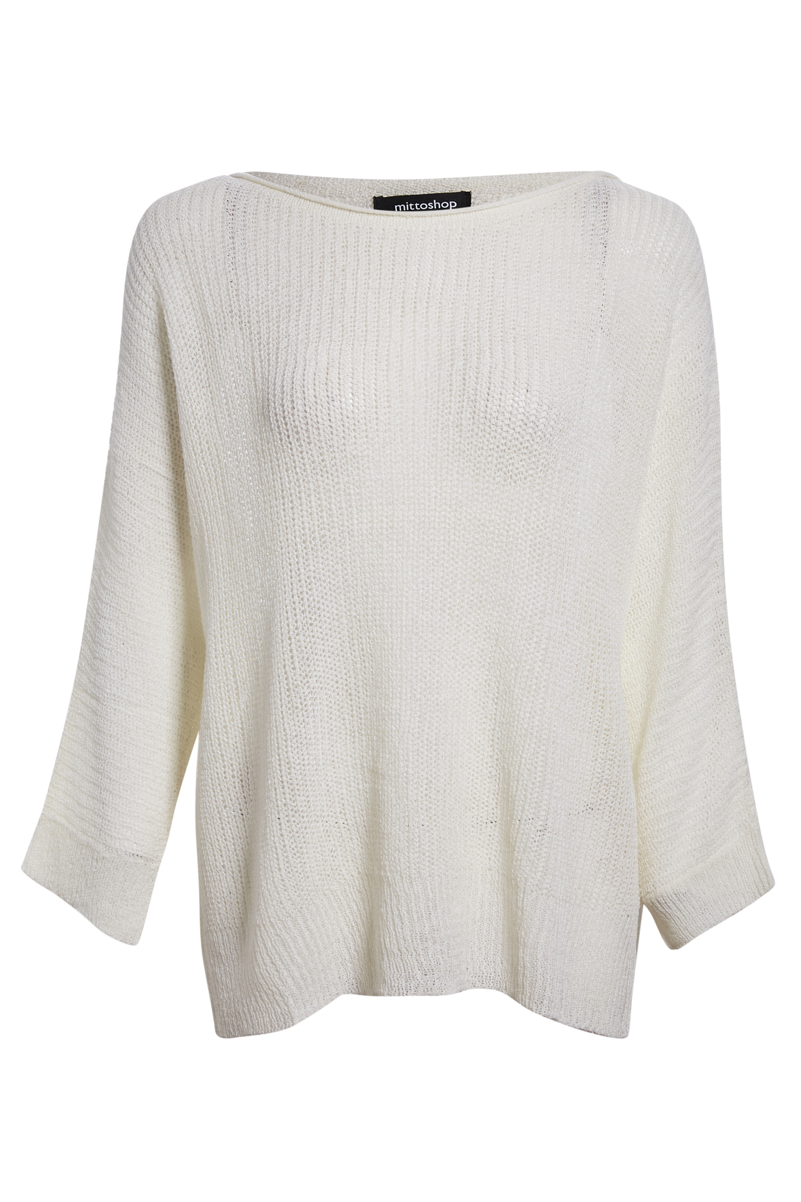 Loose Knit Dolman Sleeve Top