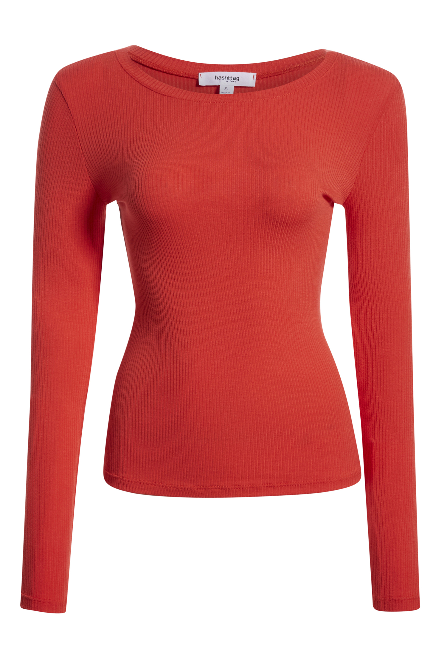 Long Sleeve Ribbed Top