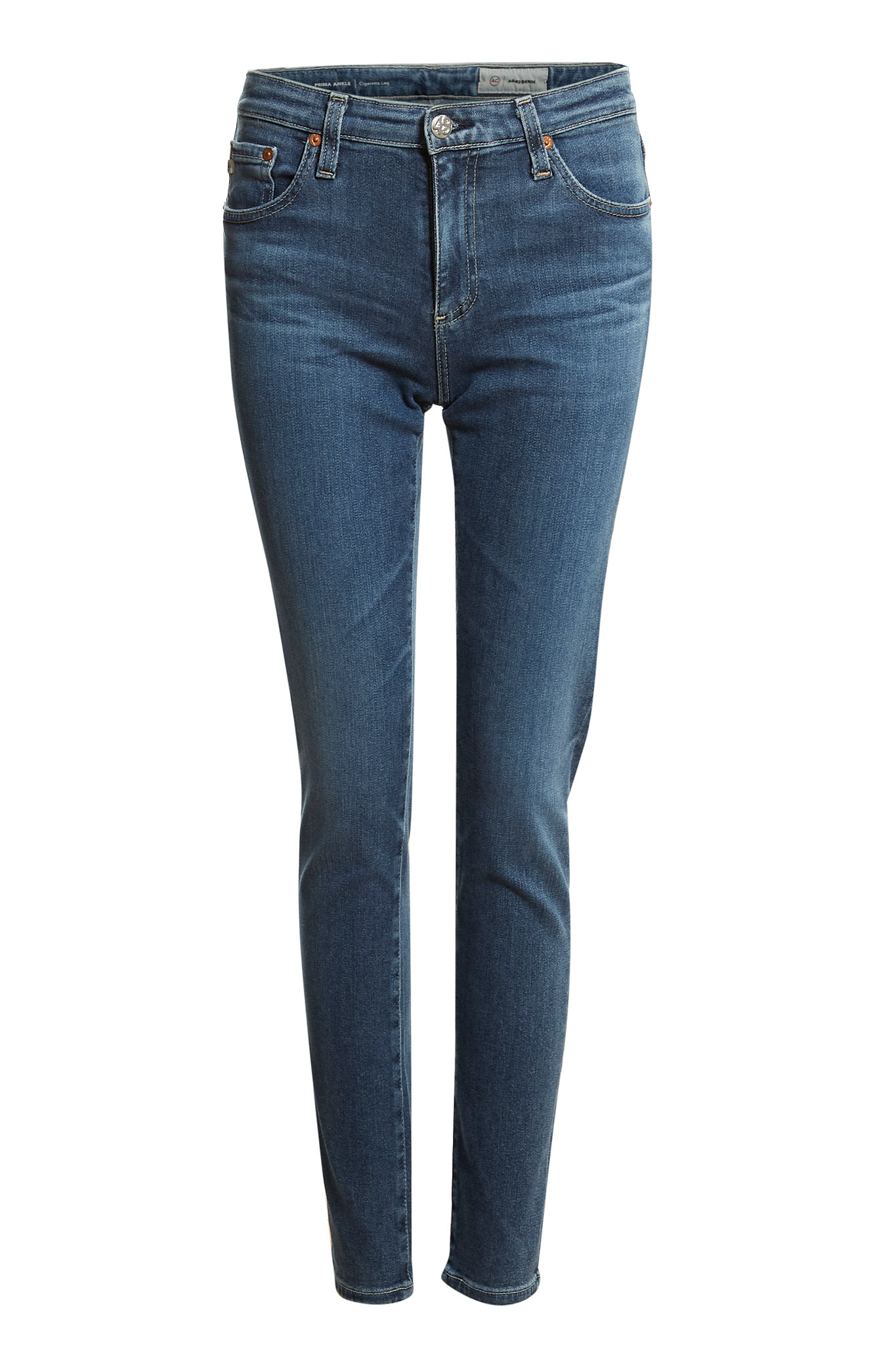 AG Jeans Prima Mid Rise Denim