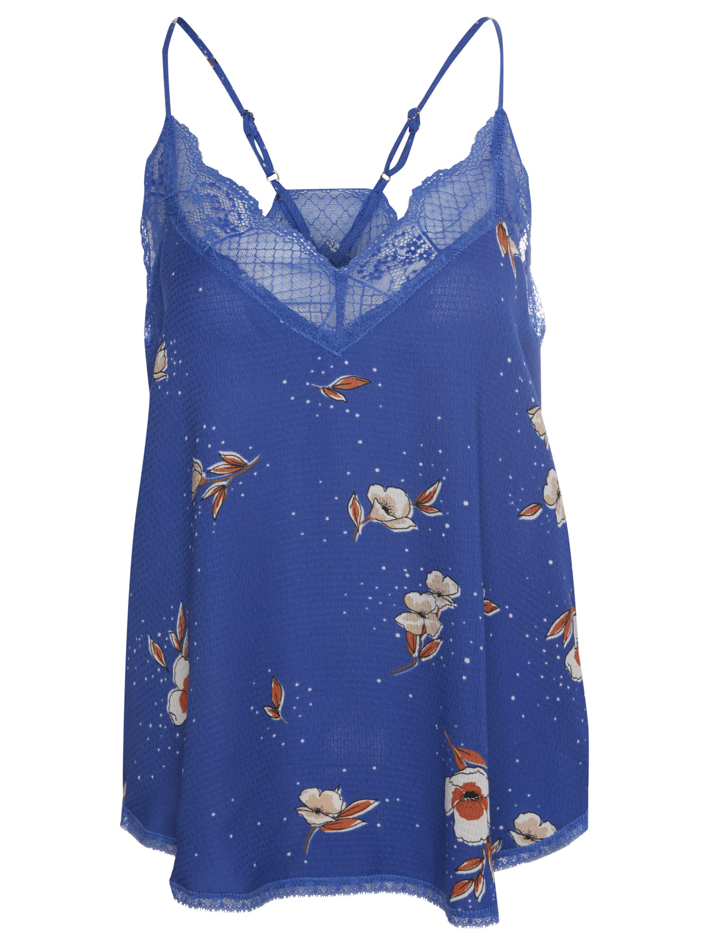 Printed Lace Cami