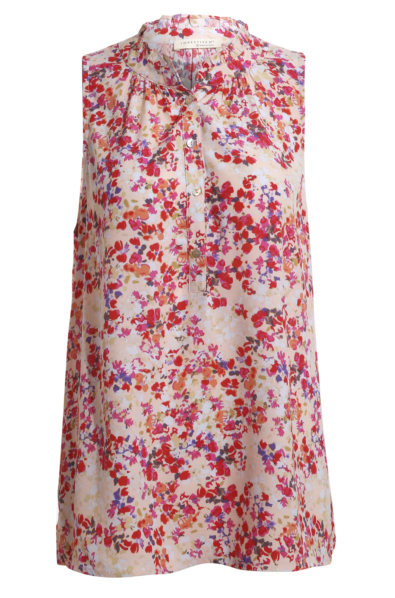 Sleeveless Printed Tank