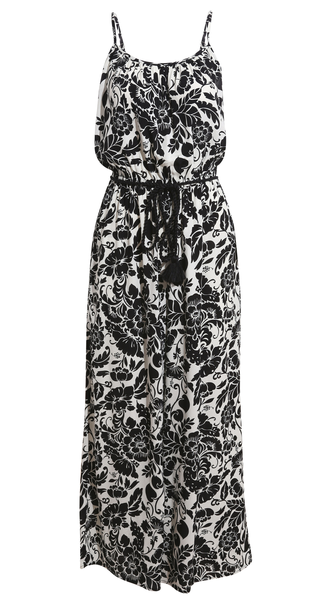 Sleeveless Printed Jumpsuit