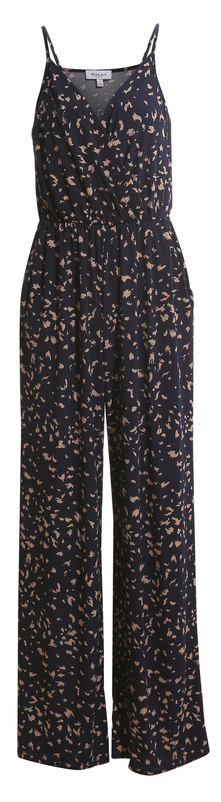 Sleeveless Printed Jumpsuit