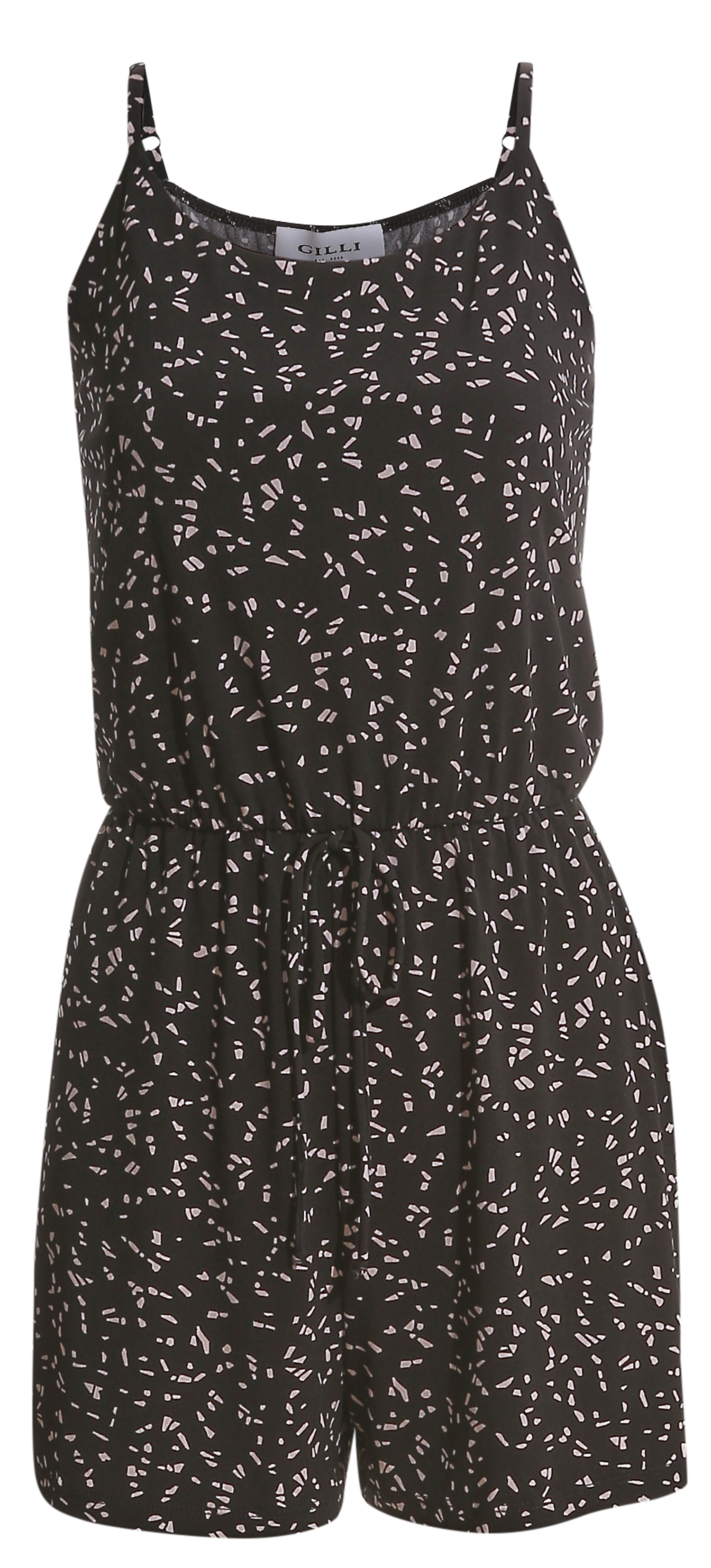 Sleeveless Printed Romper