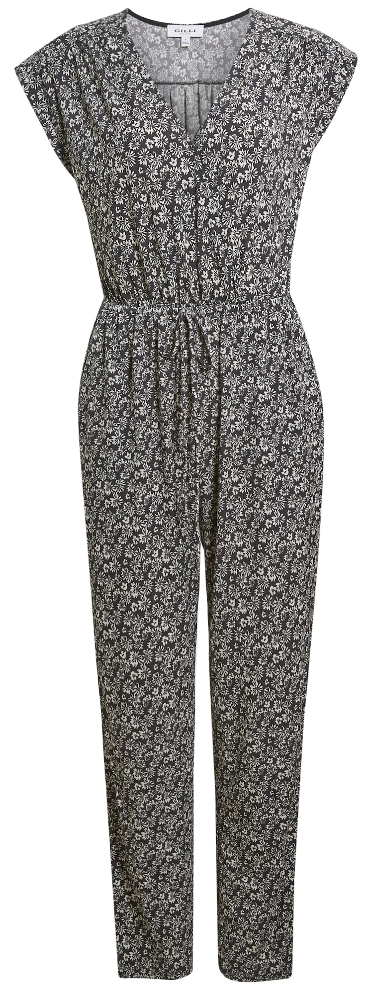 Wrap Floral Print Jumpsuit