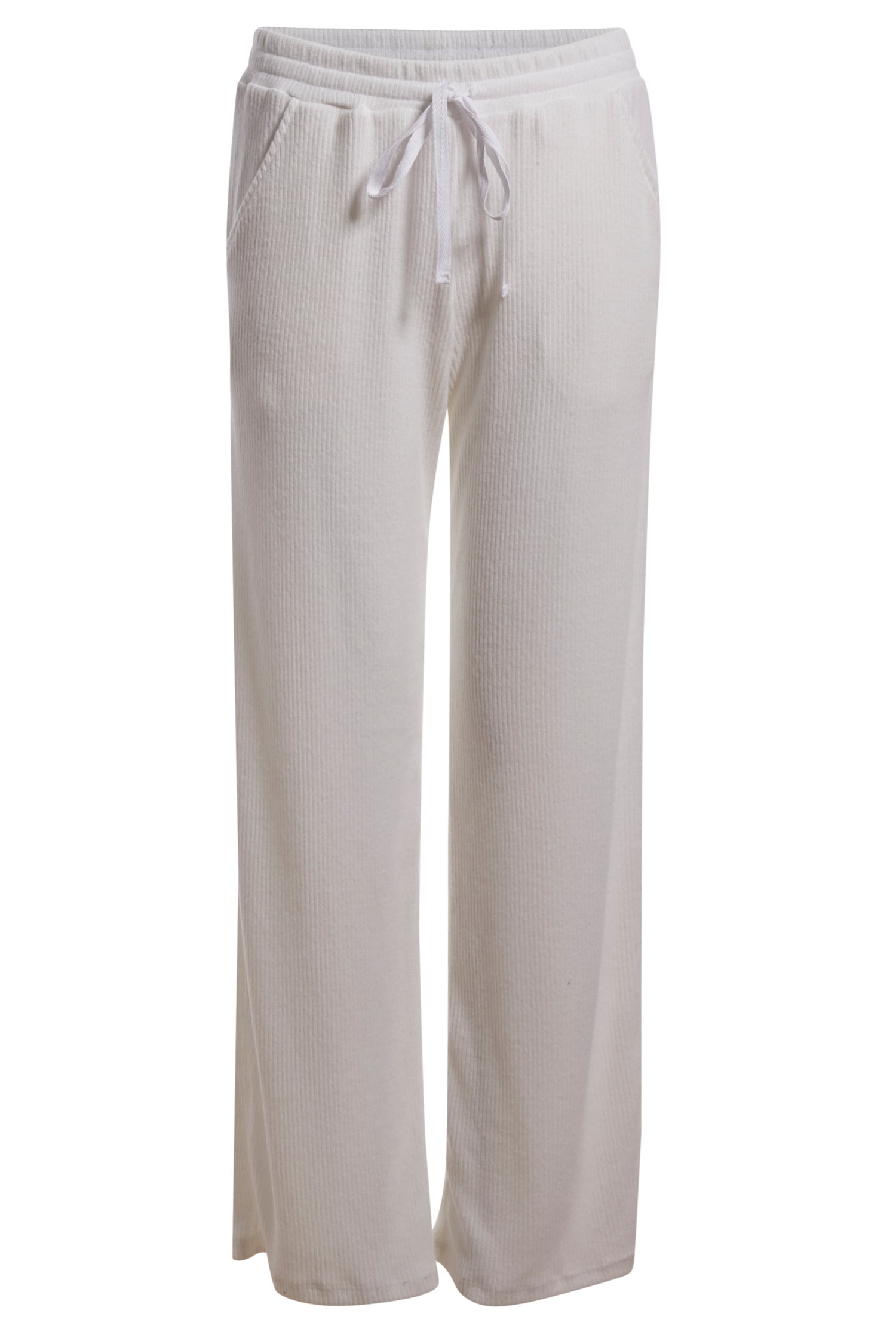 Ribbed Pant with Drawstring