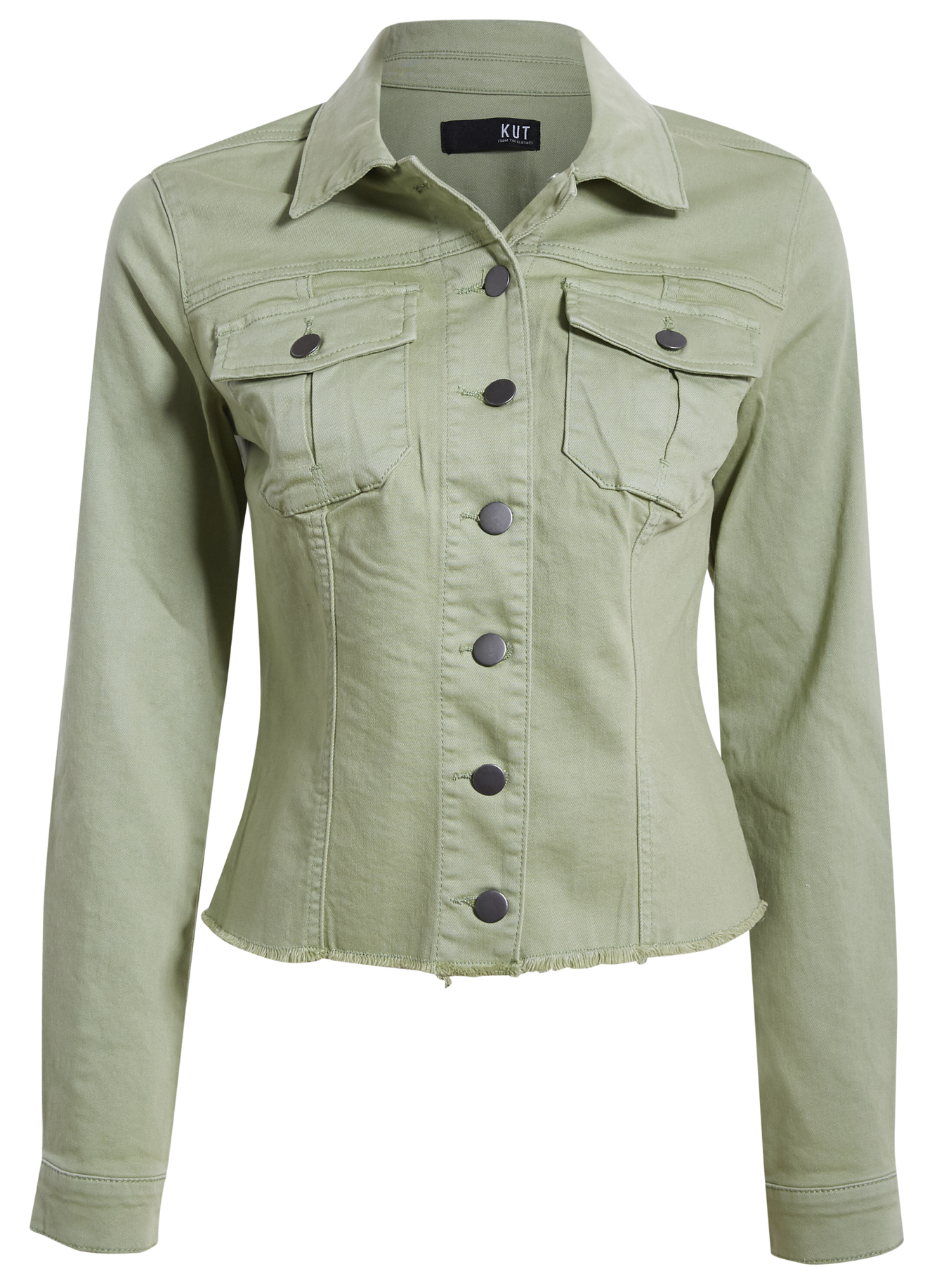 KUT from the Kloth Frayed Hem Jacket
