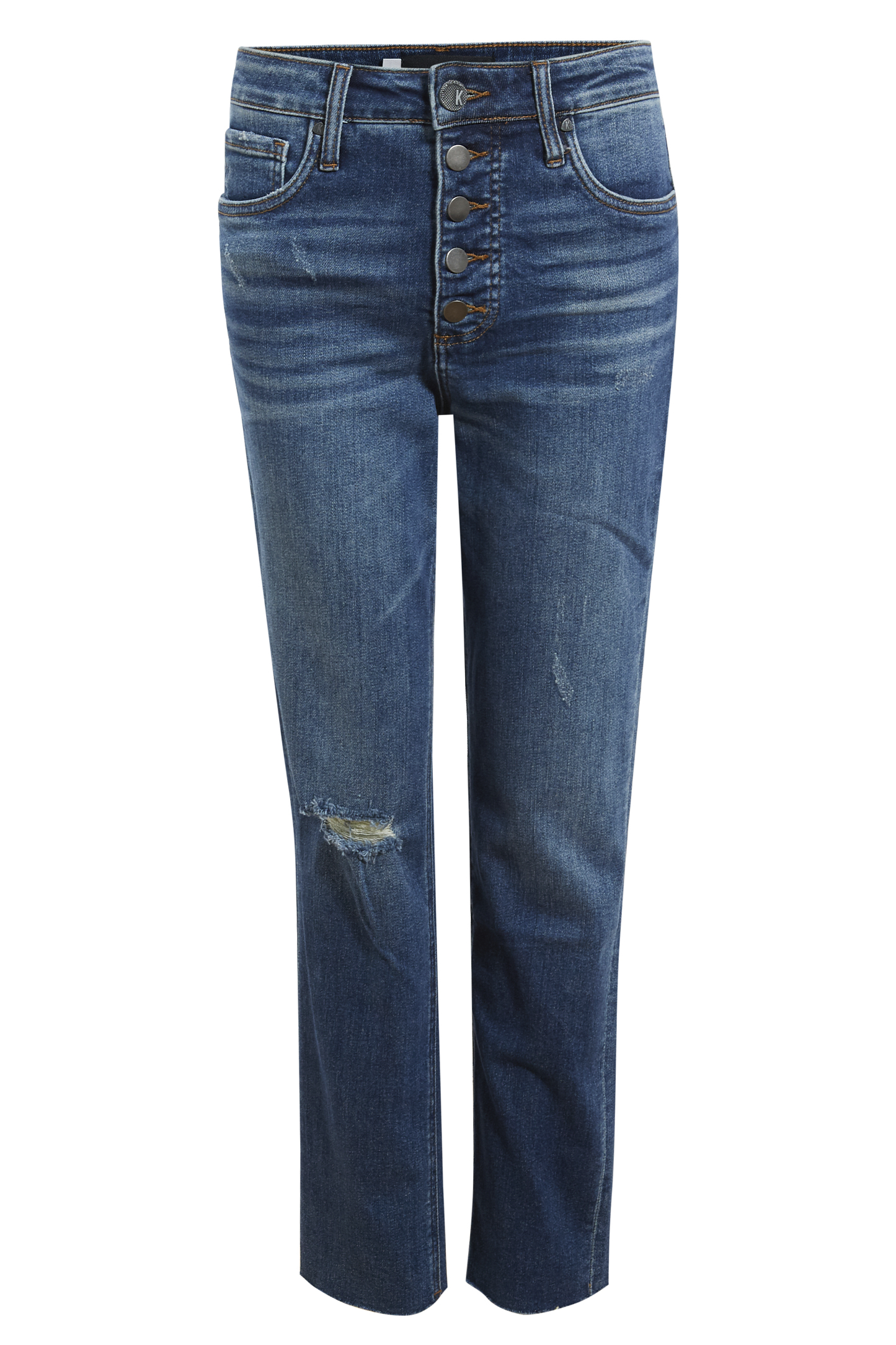 KUT from the Kloth High Rise Button Fly Mom Jean
