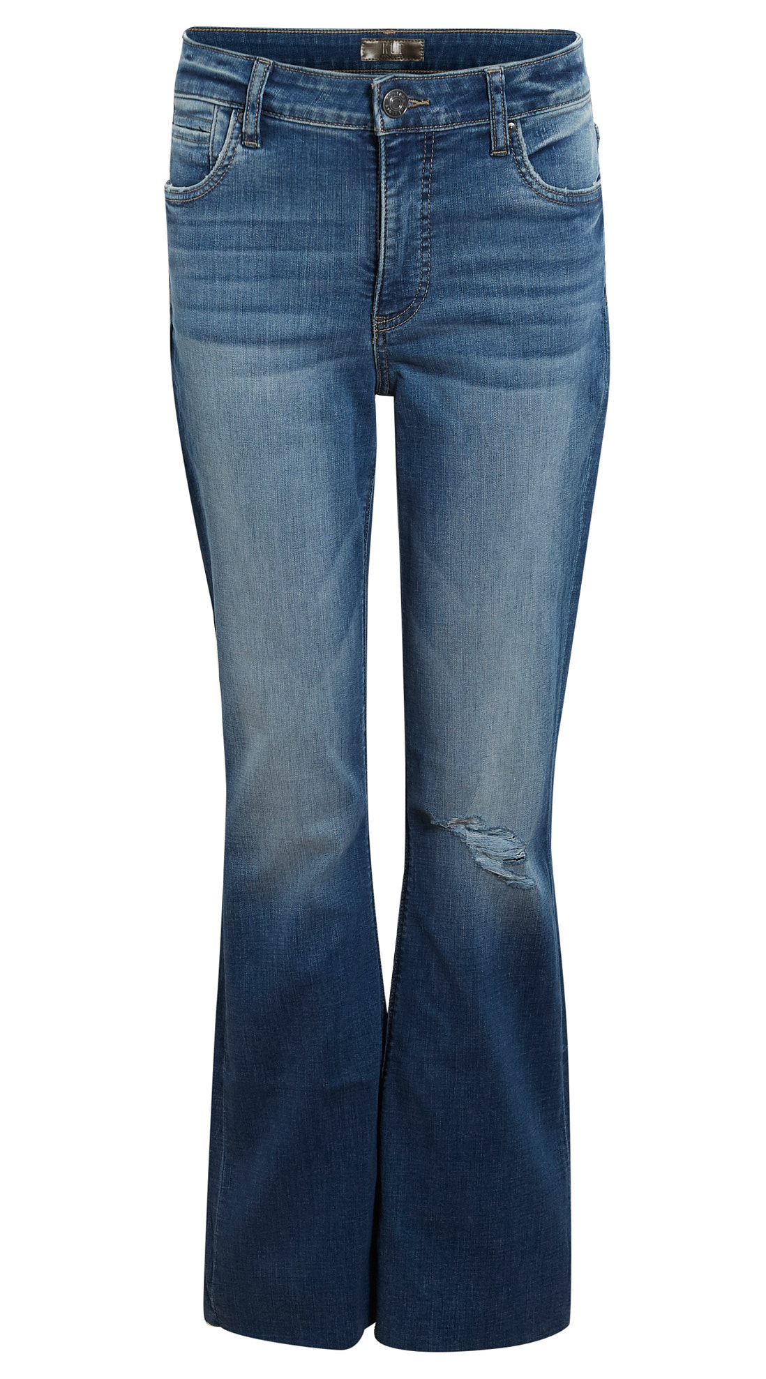 KUT from the Kloth High Rise Flare Jean