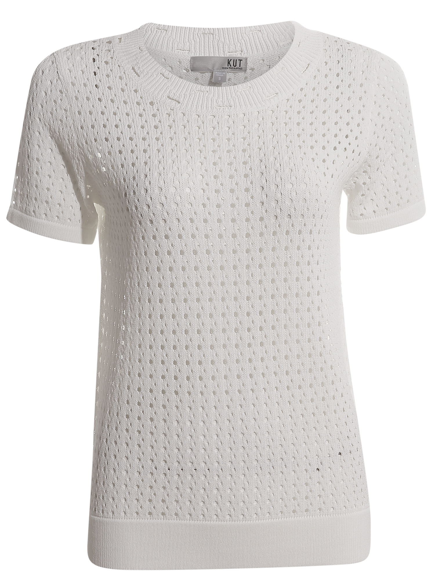 KUT from the Kloth Short Sleeve Sweater Top