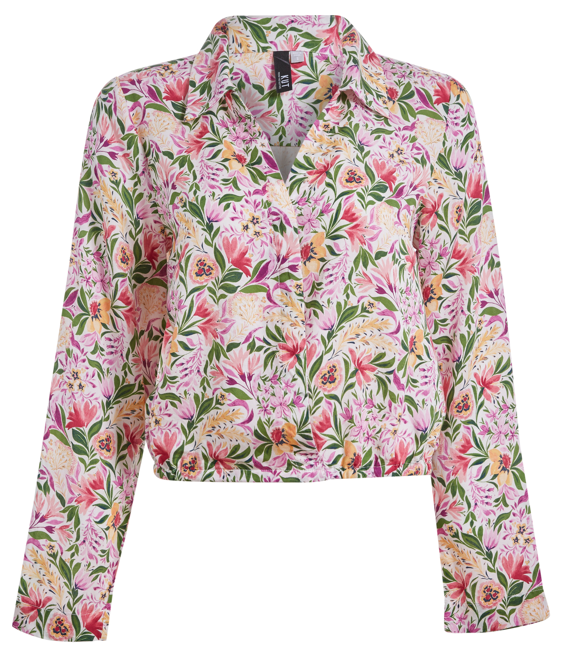 KUT from the Kloth Surplice Neck with Button Clasp