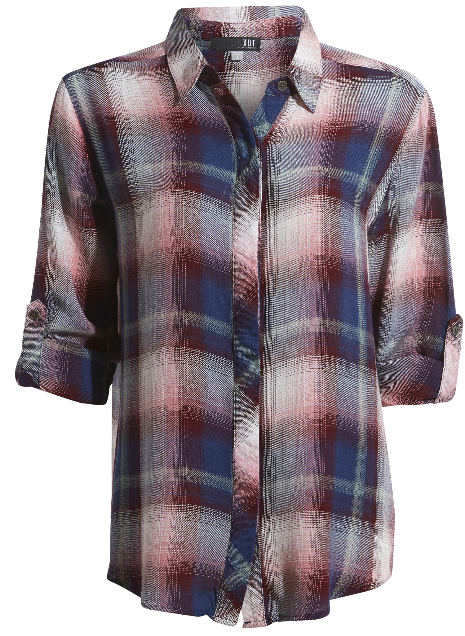 KUT from the Kloth Hidden Placket Shirt