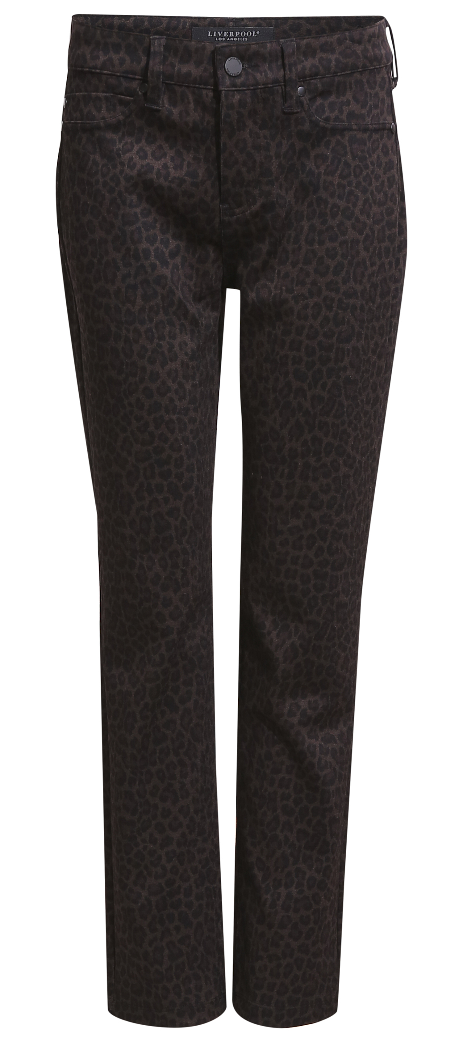 Liverpool Straight Animal Print Pant