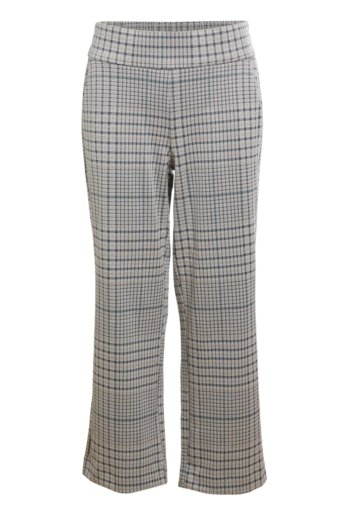 Liverpool Plaid Wide Leg Pant