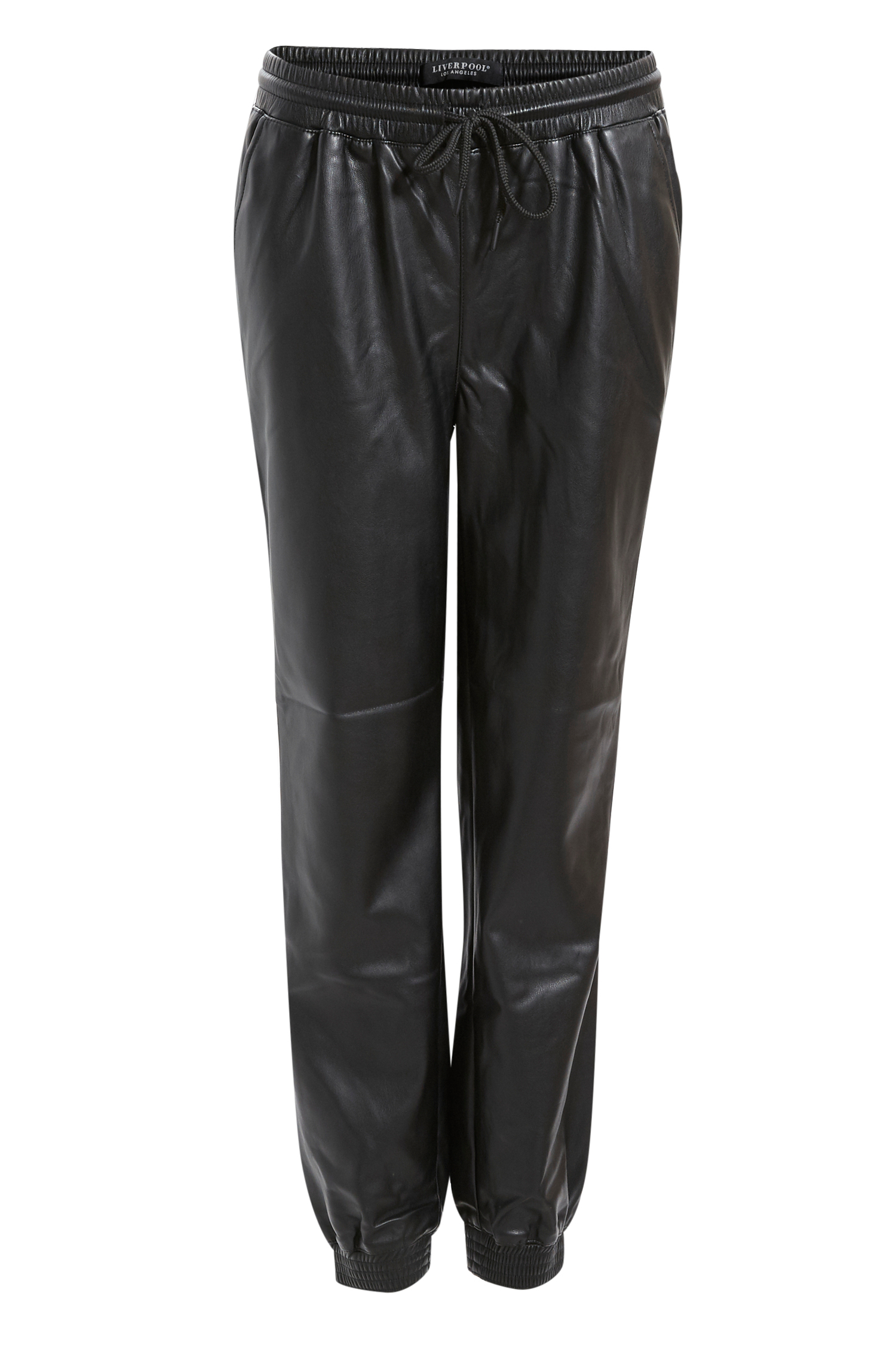 Liverpool Faux Leather Pull On Jogger