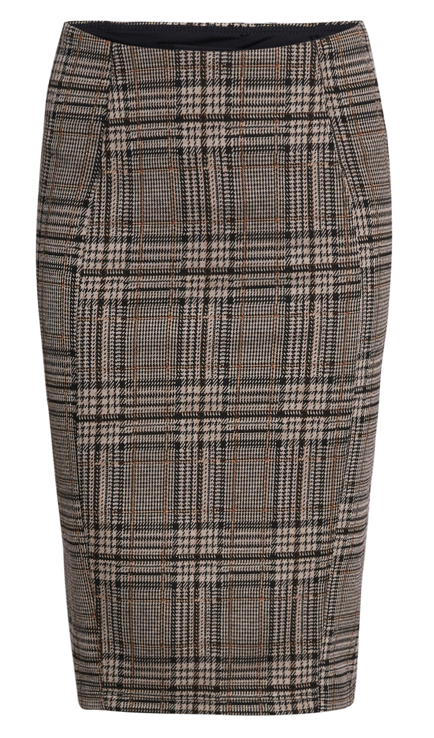 Plaid Pencil Skirt